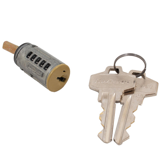 85170-002 SmartKey SC1 Exterior Cylinder for 2-Cyl Deadbolts (68898) - Gold