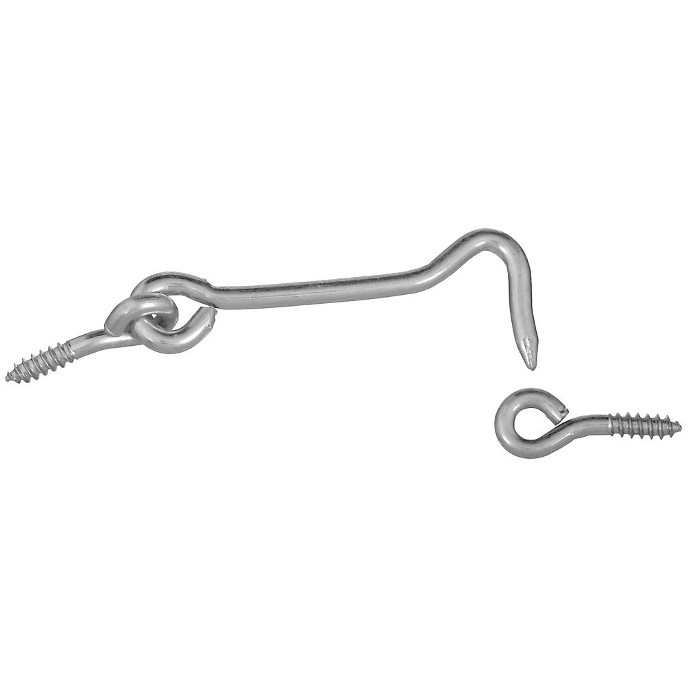 National Hardware - V2000 3" Hook & Eye - 2 Per Pack