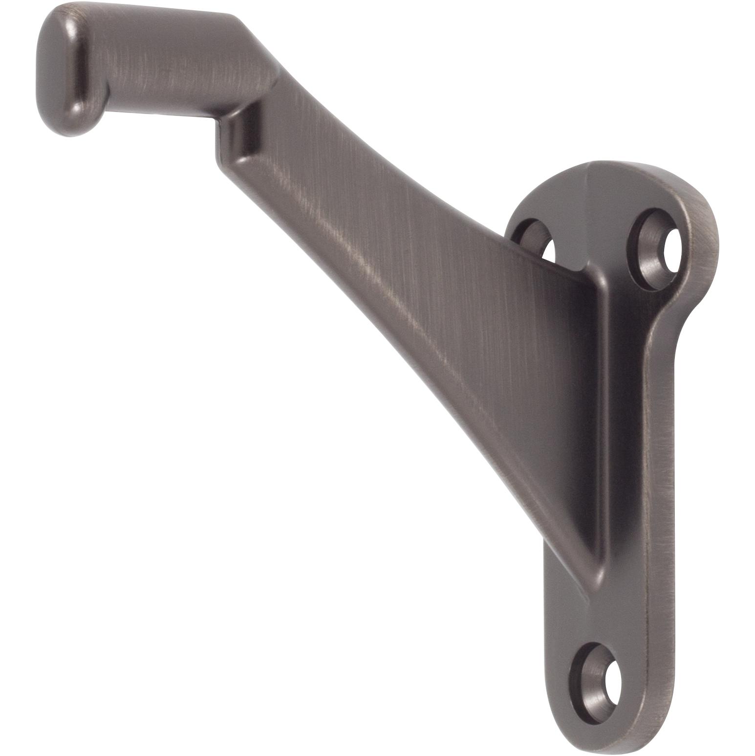 Stone Harbor Hardware Heavy-Duty Handrail Bracket, Antique Nickel