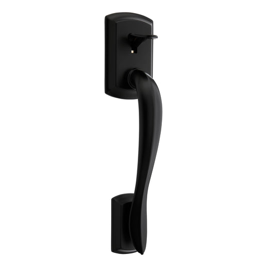 814AVH LIP 514 6AL RCS Avalon Handleset Bottom Only for 966 or 971 Trims - Matte Black