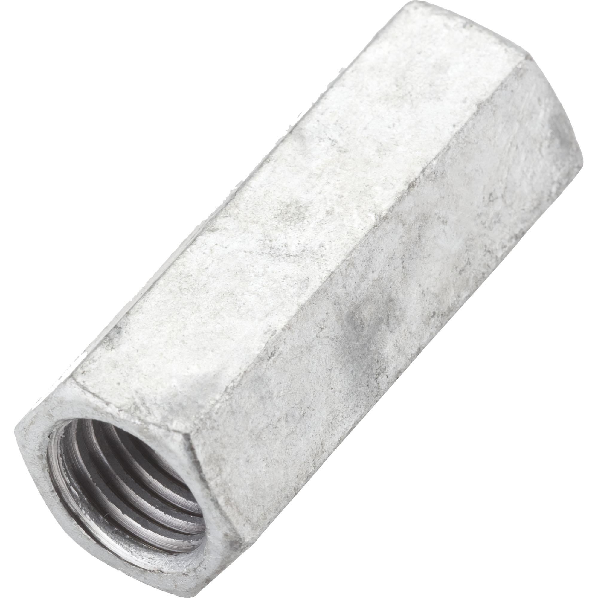 4013BC 5/8" -11 Coupler for Coarse Threaded Rod - Galvanized