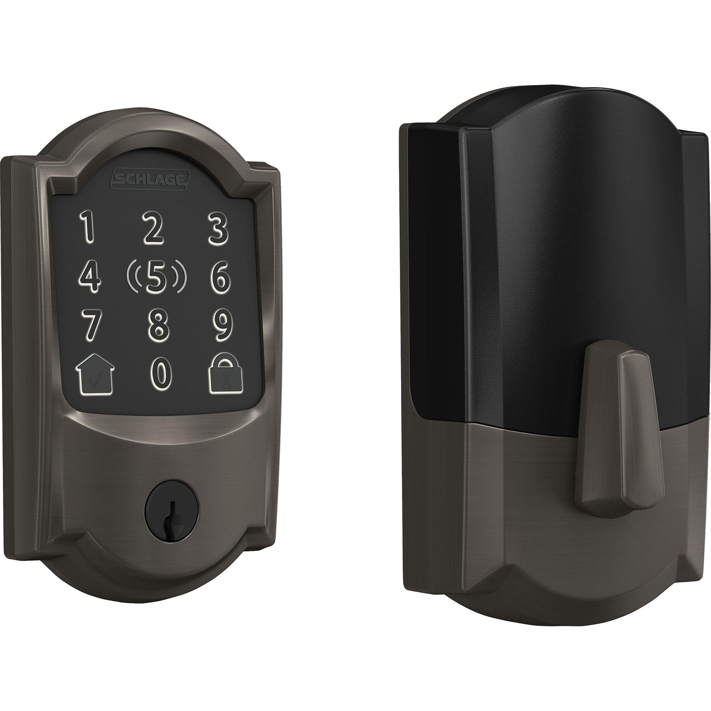 Encode Plus Smart WiFi Deadbolt with Camelot Trim