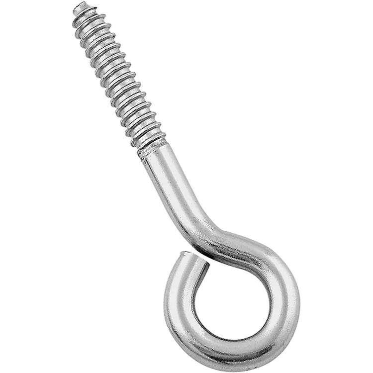2151BC 3/8" x 4-1/2" Lag Screw Eye - Stainless Steel