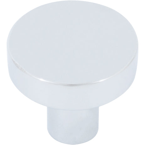 Stone Harbor Hardware Contemporary Round Cabinet Knob, 1 Inch, Zinc Base Material, Polished Chrome