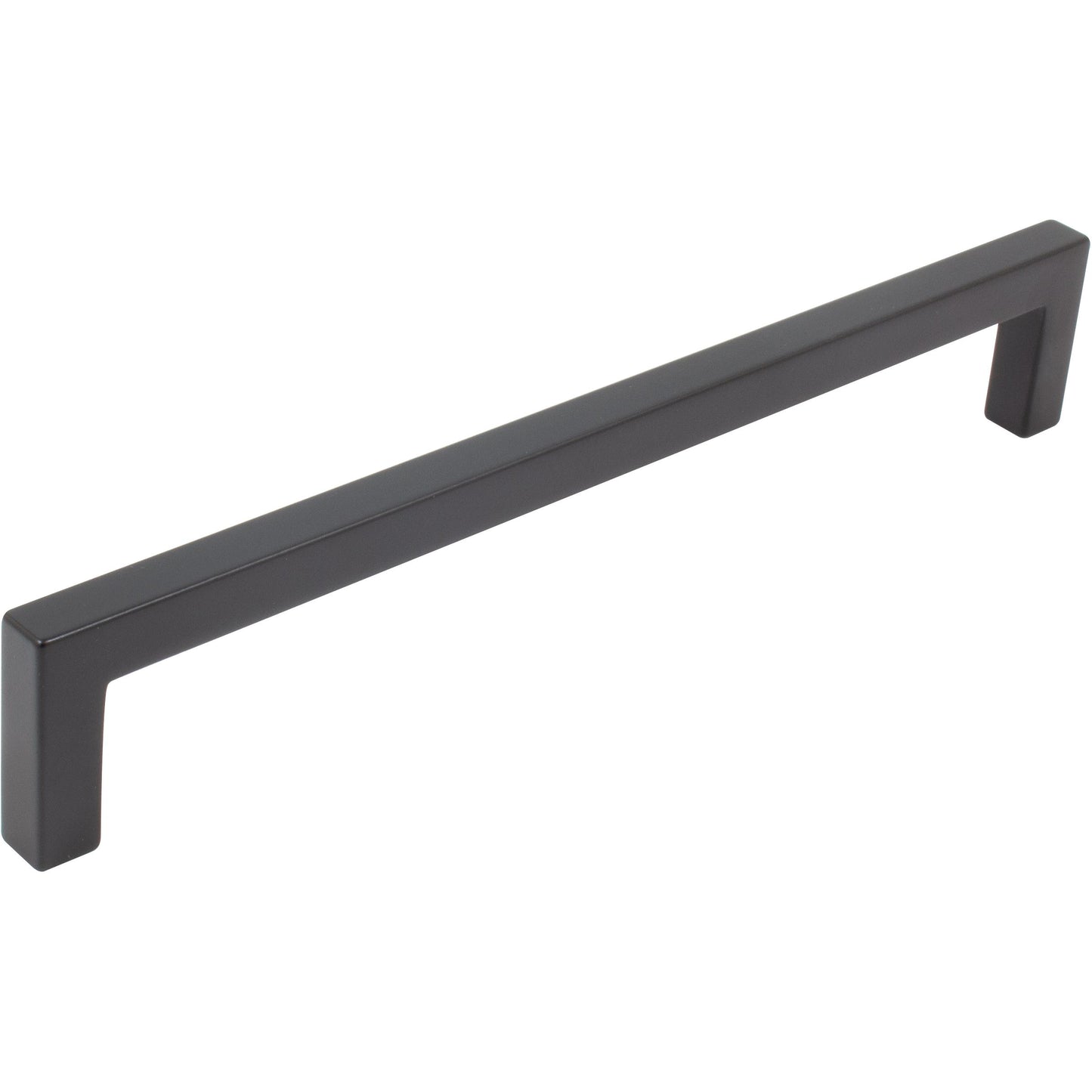 Stone Harbor Hardware Contemporary Square Cabinet Pull, 192 Millimeters, Zinc Base Material, Matte Black