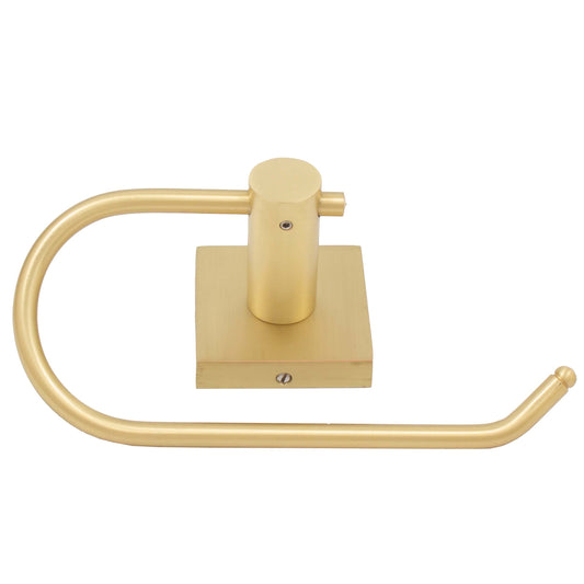 Stone Harbor Hardware Vienna European Toilet Paper Holder, Satin Brass