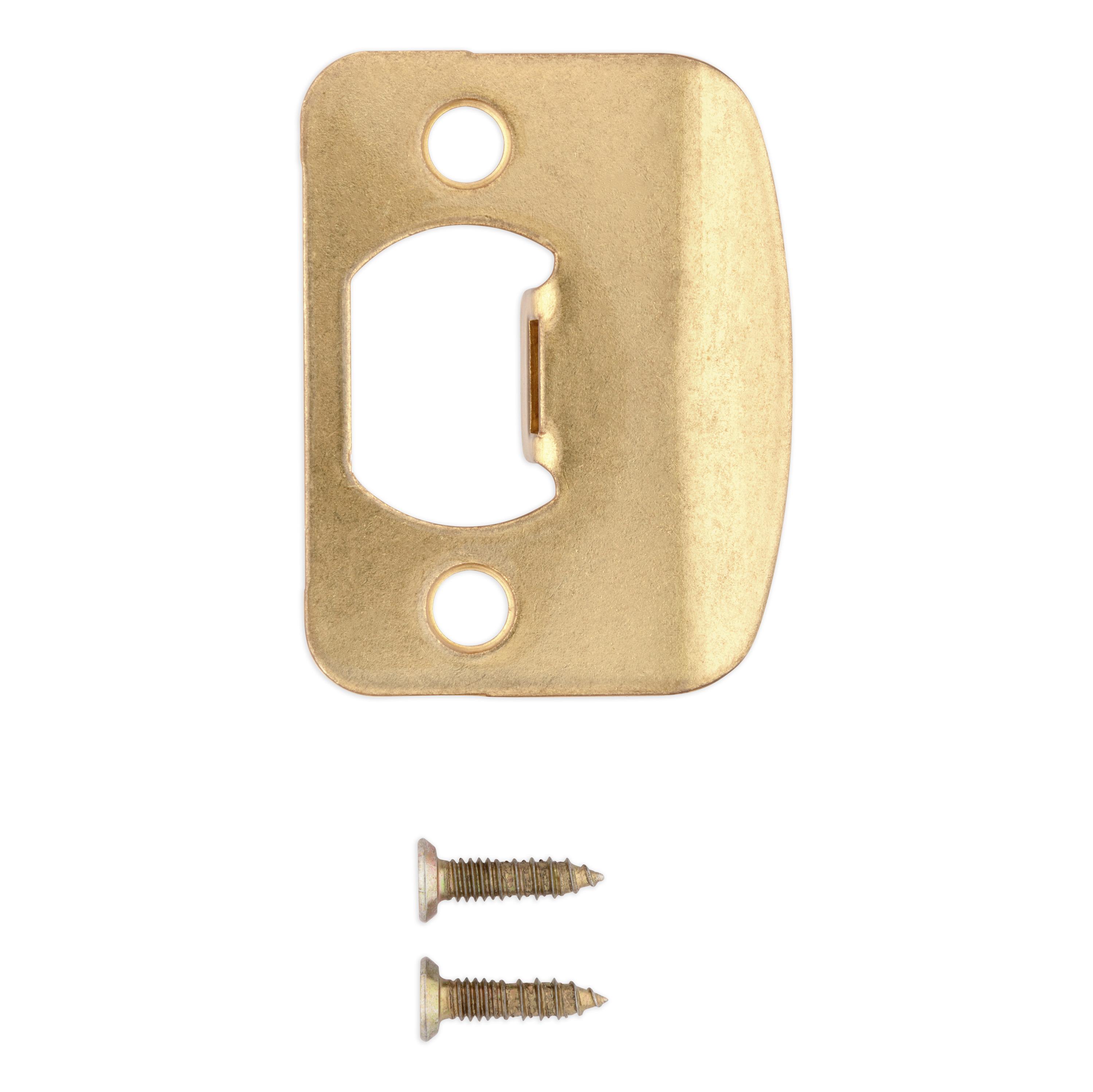 83796-021 RC Knob / Lever Full Lip Strike - Polished Brass