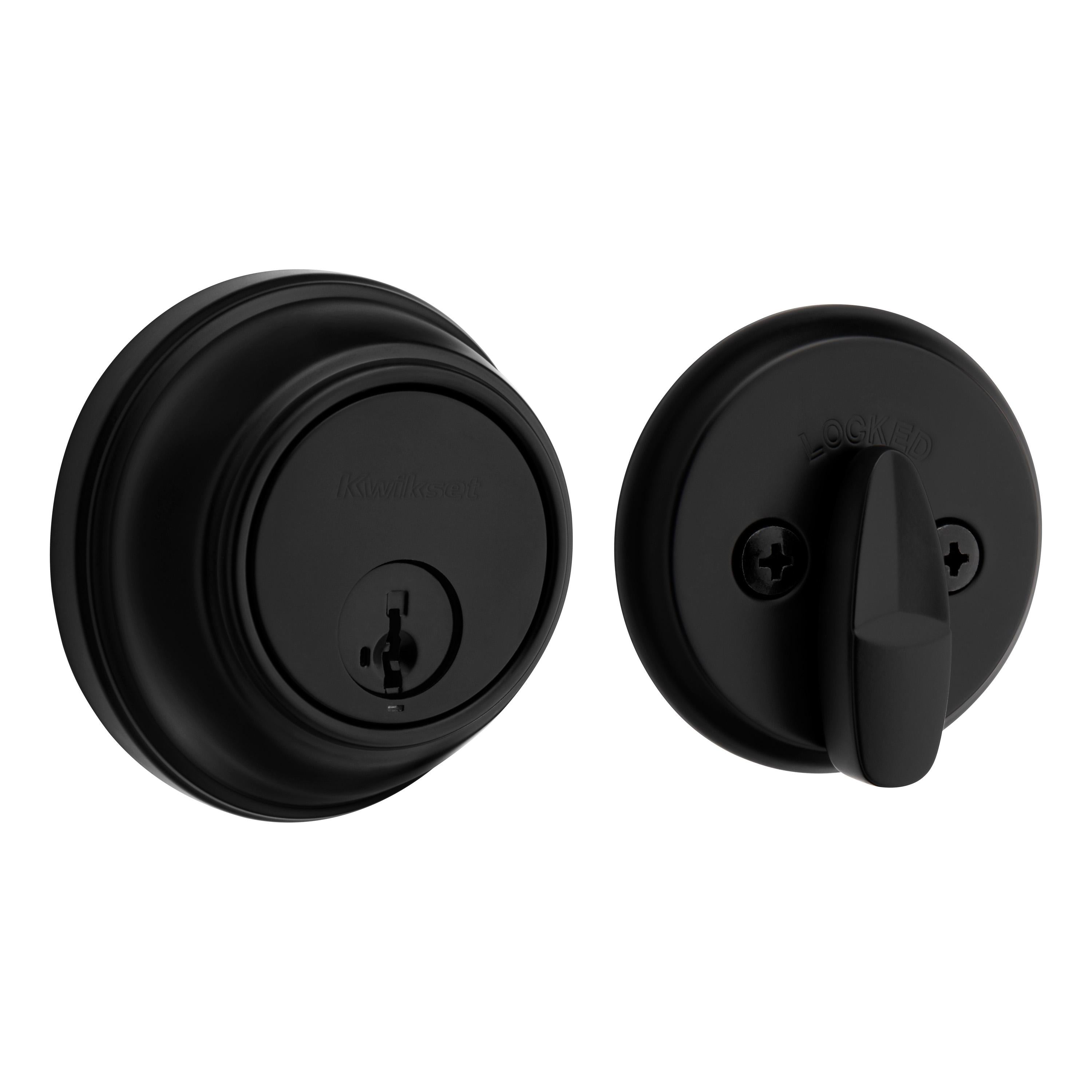 817 514 UL SMT RCAL RCS KD Key Control Deadbolt - Matte Black