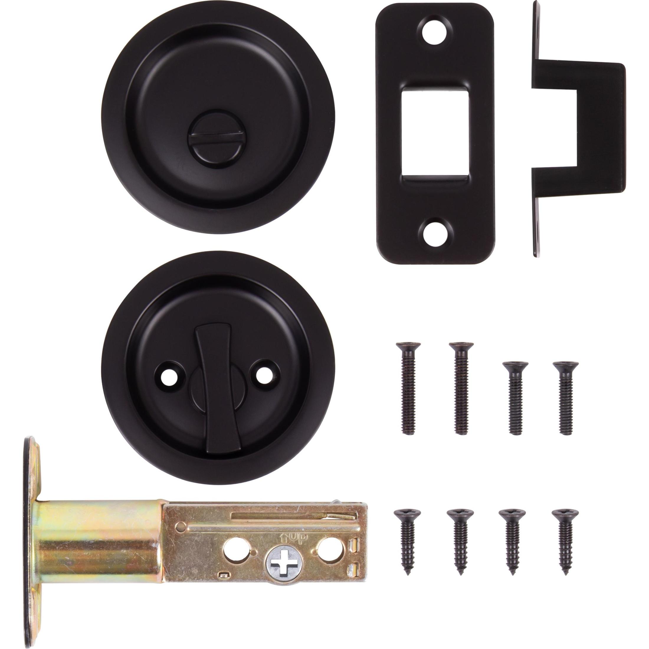 Round Pocket Door Lock, Privacy
