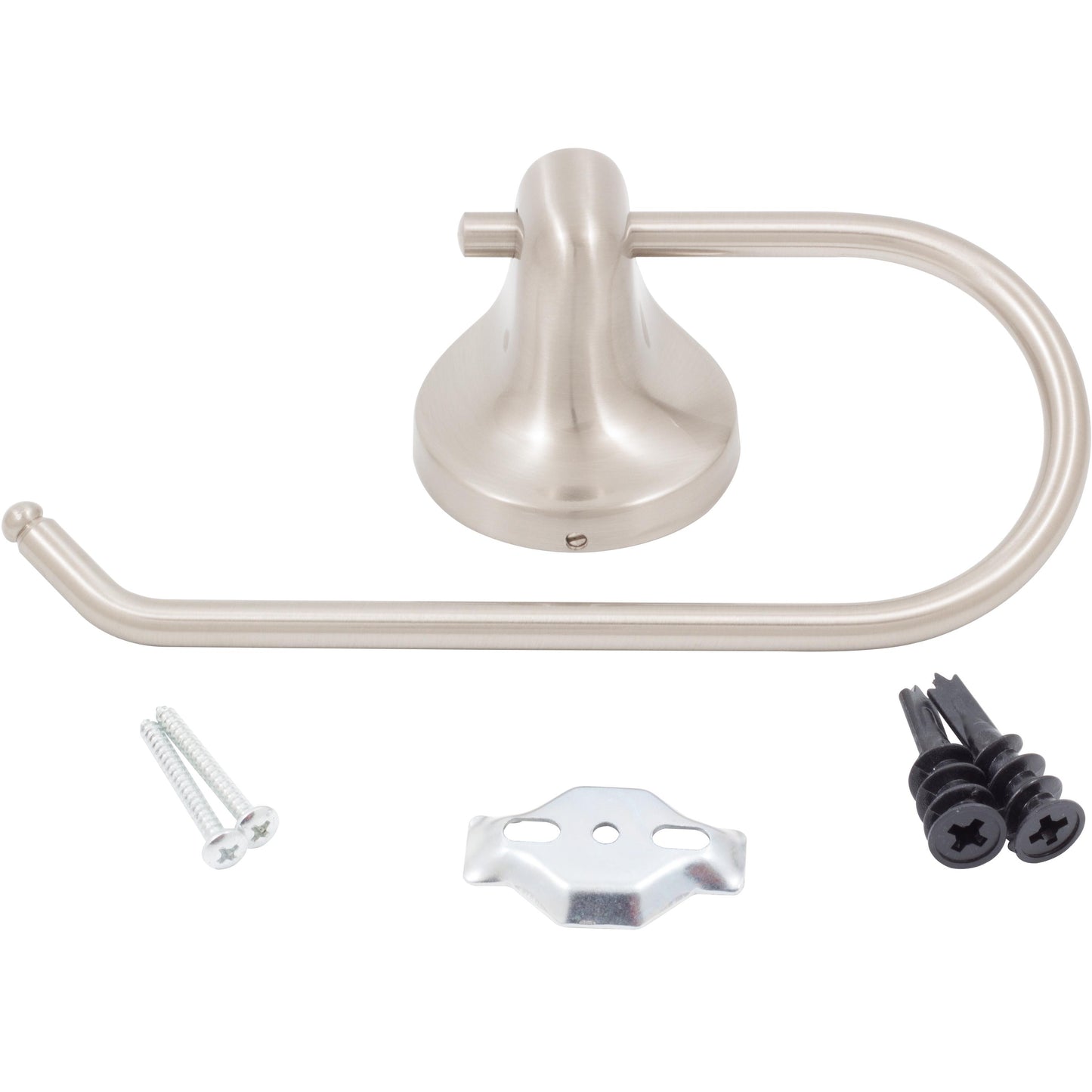 Stone Harbor Hardware Harbor Mist European Paper Holder, Satin Nickel