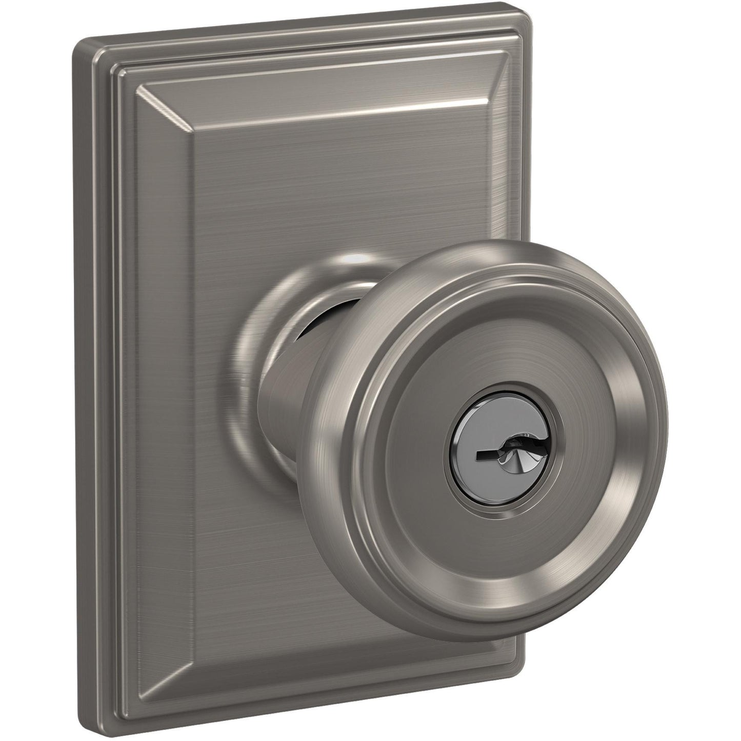 F51AOFM619GDV 16-211 10-063 K4 Offerman / Grandville Entry - Satin Nickel