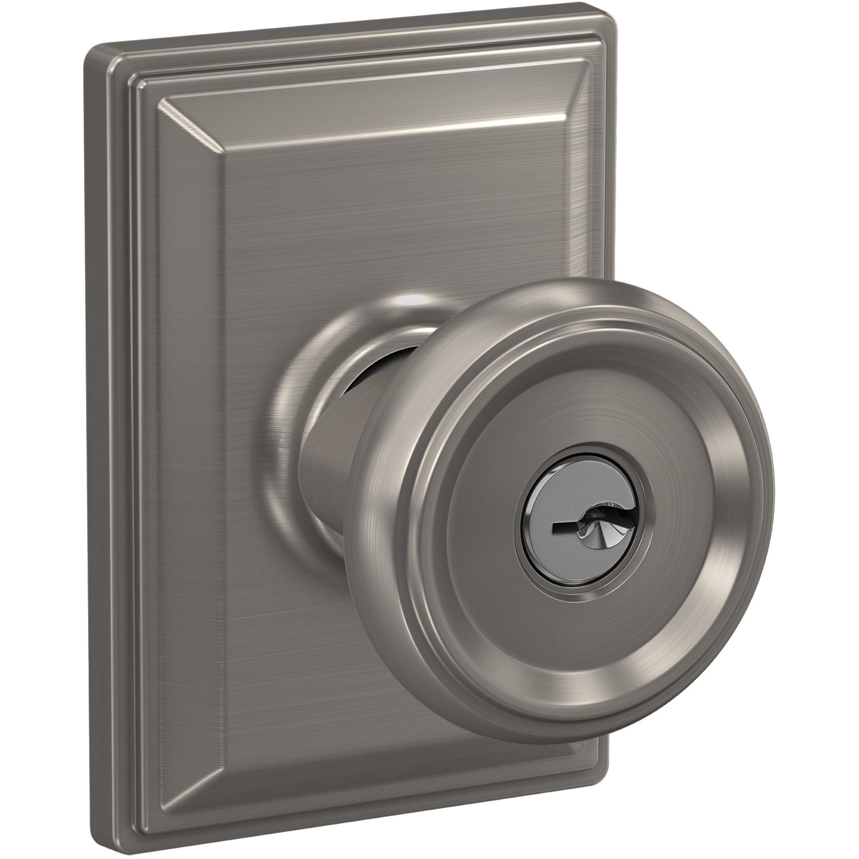 F51AOFM619GDV 16-211 10-063 K4 Offerman / Grandville Entry - Satin Nickel