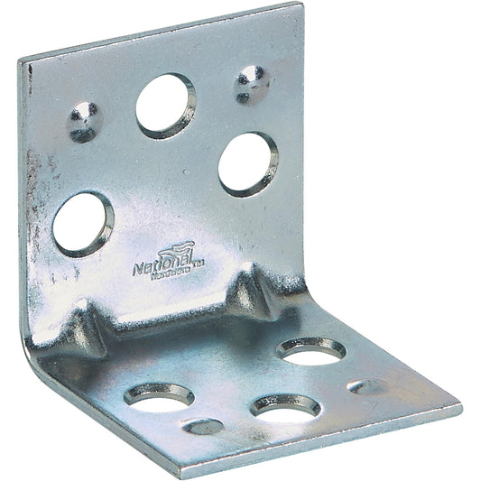 MP121BC 1-1/2" x 1-1/2" Double Wide Corner Brace - Zinc Plated