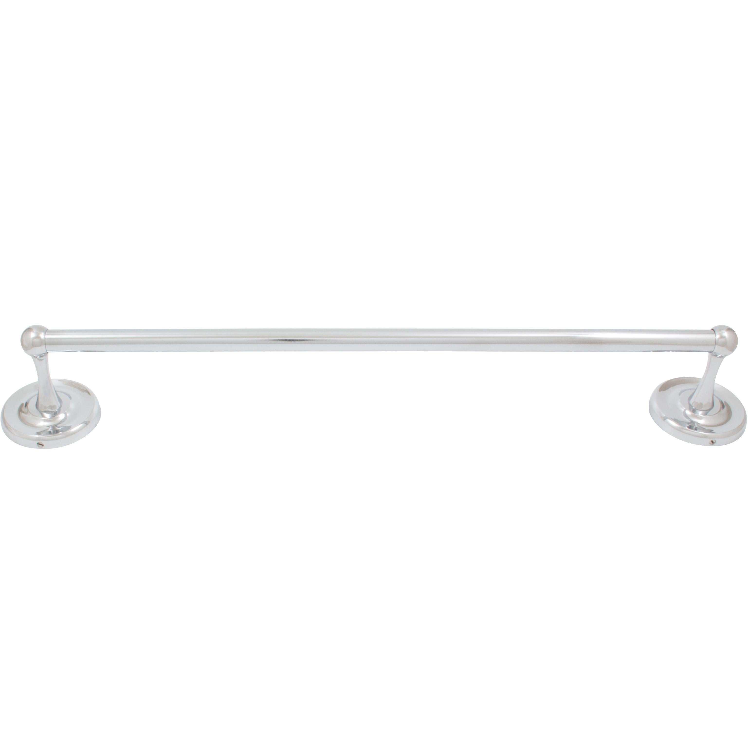 Stone Harbor Hardware Portland Towel Bar, 18 Inches, Polished Chrome