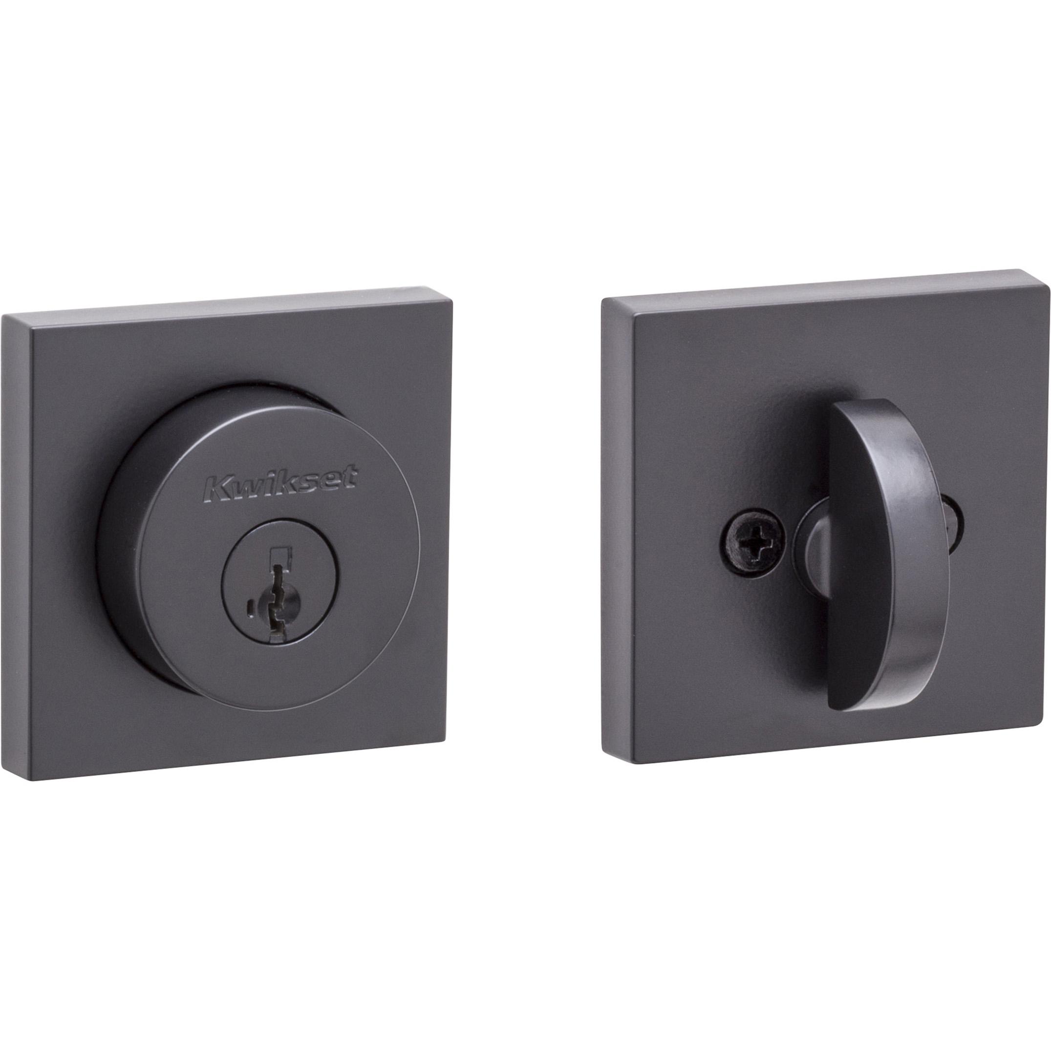 158 SQT 514 SMT 6AL STRKP K3 Halifax 1-Cyl Deadbolt - Matte Black