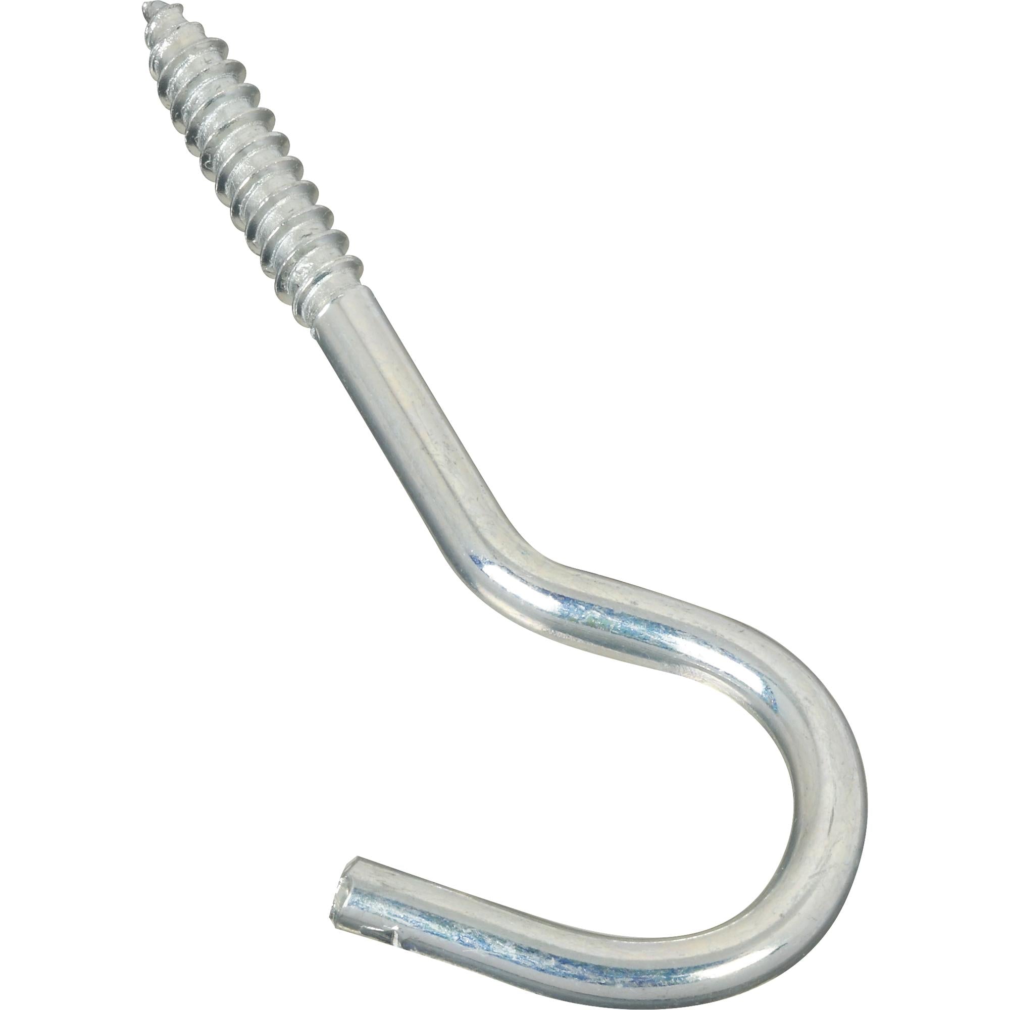 2156BC 1/4" x 4-1/4" Screw Hook - Zinc Plated