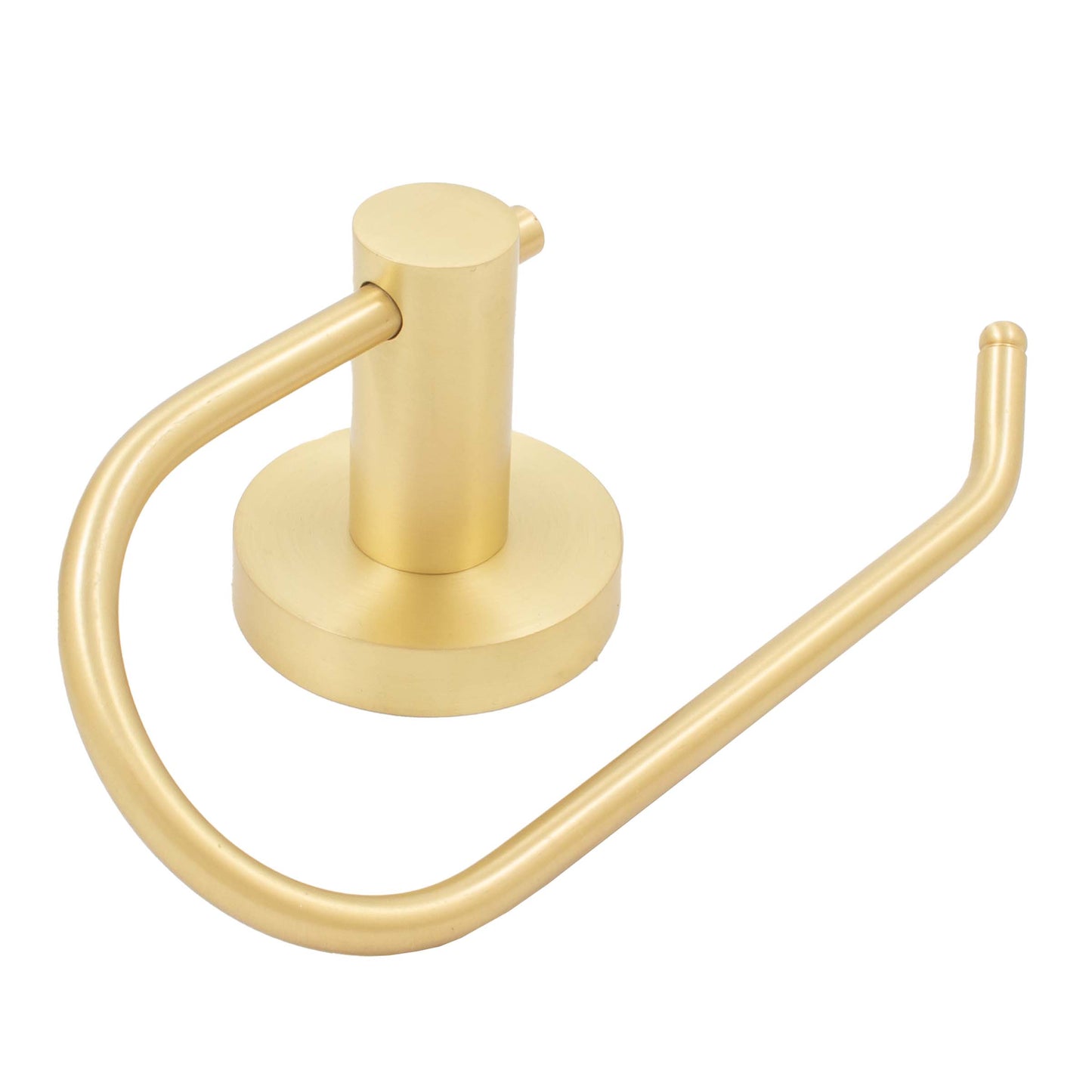 Stone Harbor Hardware Zurich Euro Paper Holder, Satin Brass