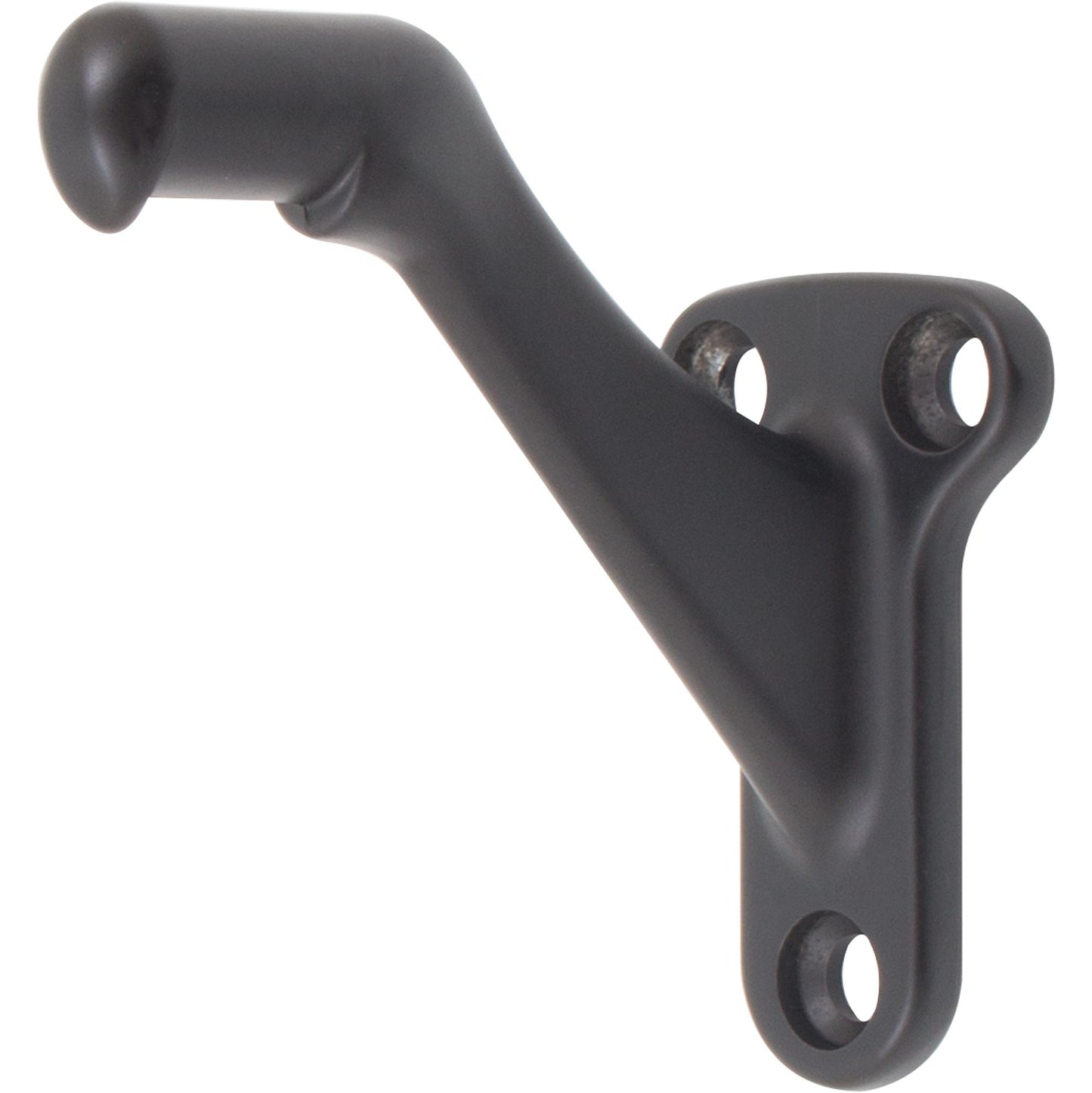 Stone Harbor Hardware Handrail Bracket, Matte Black