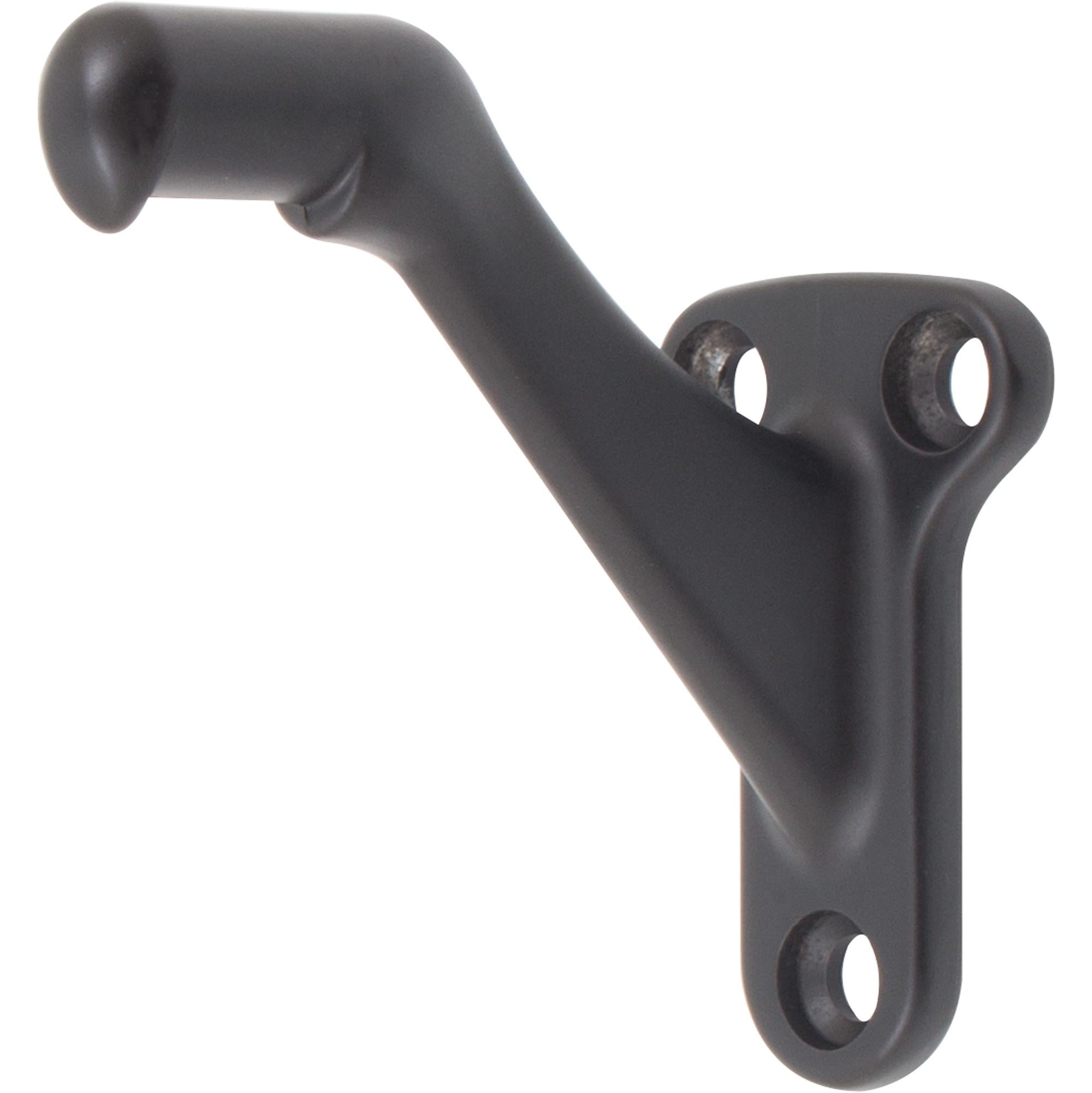 Stone Harbor Hardware Handrail Bracket, Matte Black