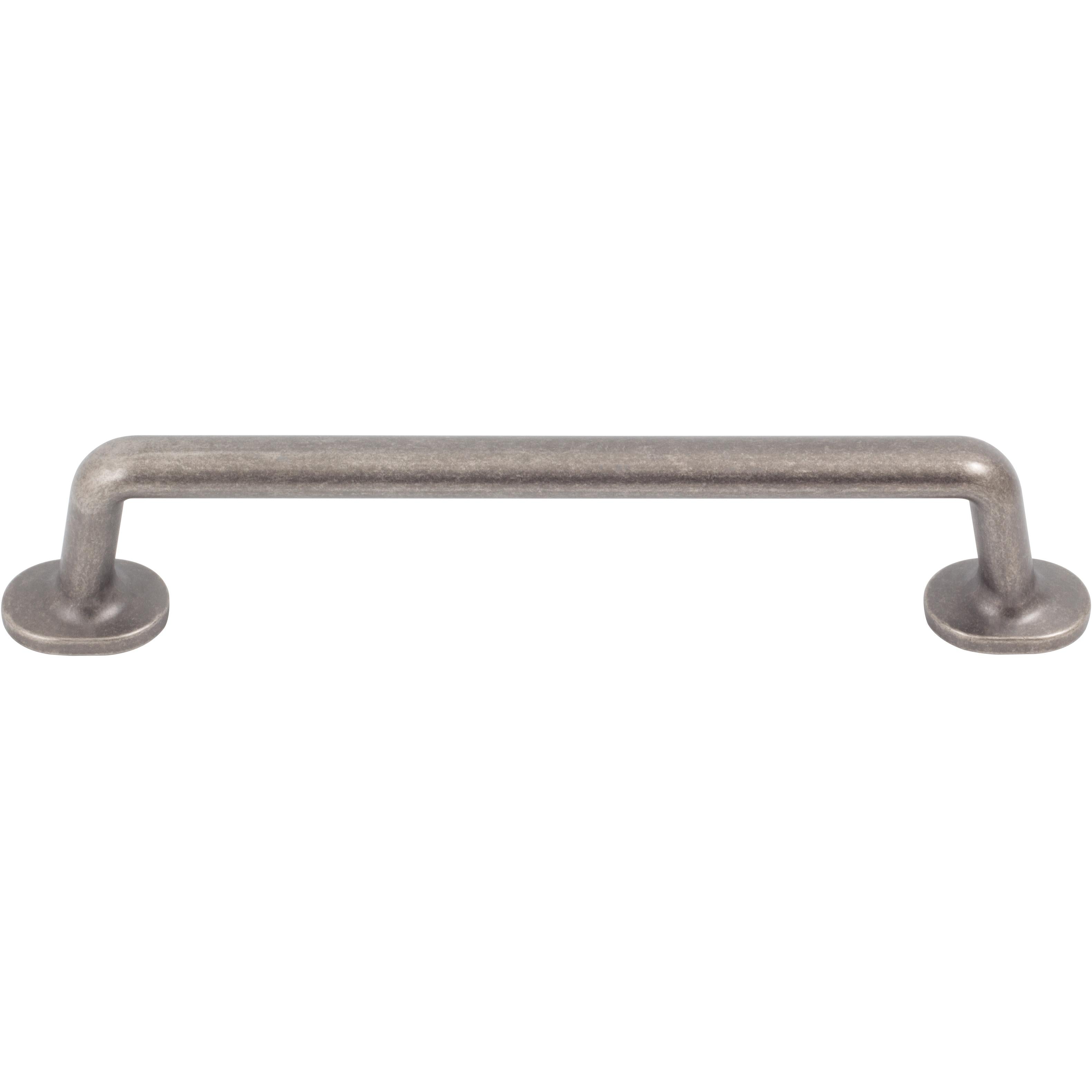 Stone Harbor Hardware Telluride Cabinet Pull, 6 Inches, Weathered Nickel