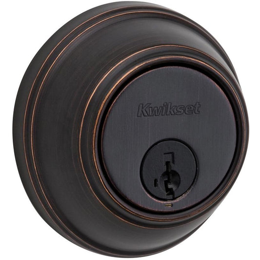 Kwikset 817 UL 11P SMT RCAL RCS Key Control Single Cylinder Ul Deadbolt Featuring Smart Key, Venetian Bronze