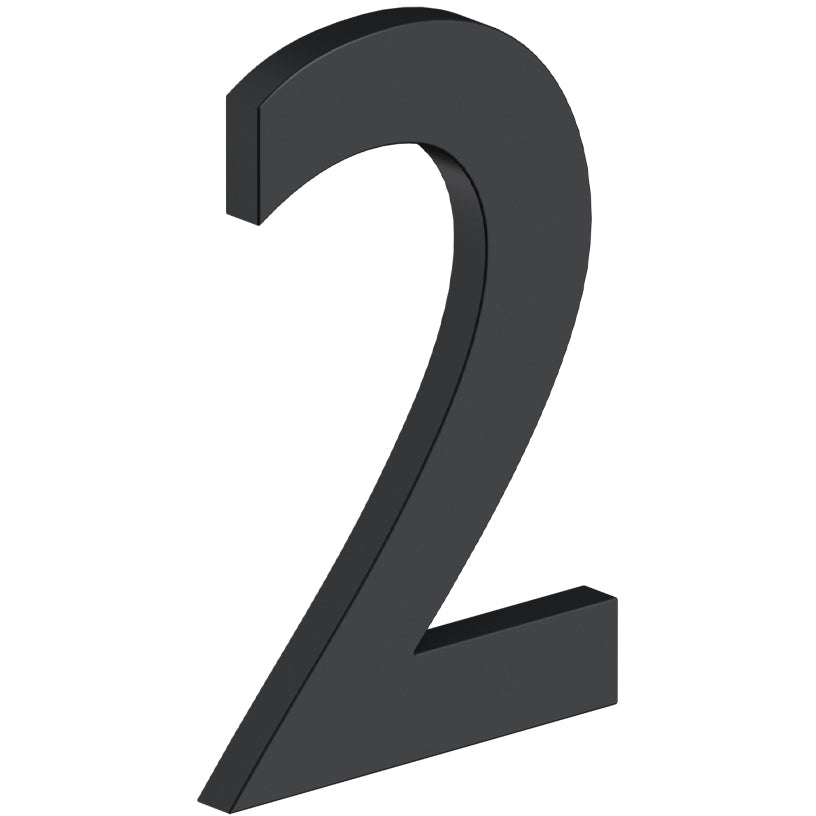 House Number 2 with Risers (B Series) - Matte Black