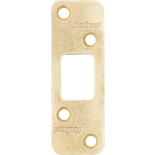 83223-019 3-5/8" x 1-1/4" RC Deadbolt Strike - Polished Brass