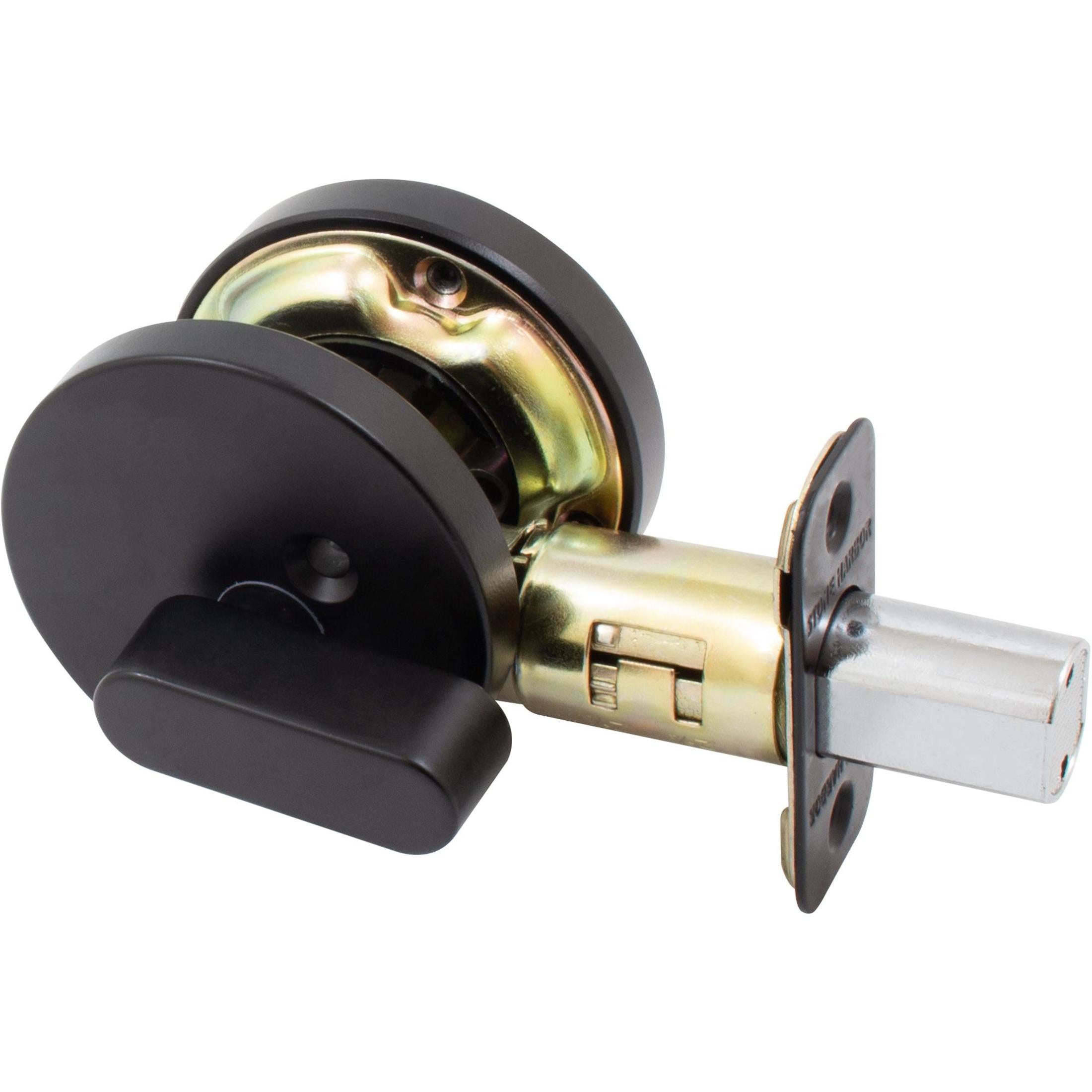 Contemporary Round Deadbolt