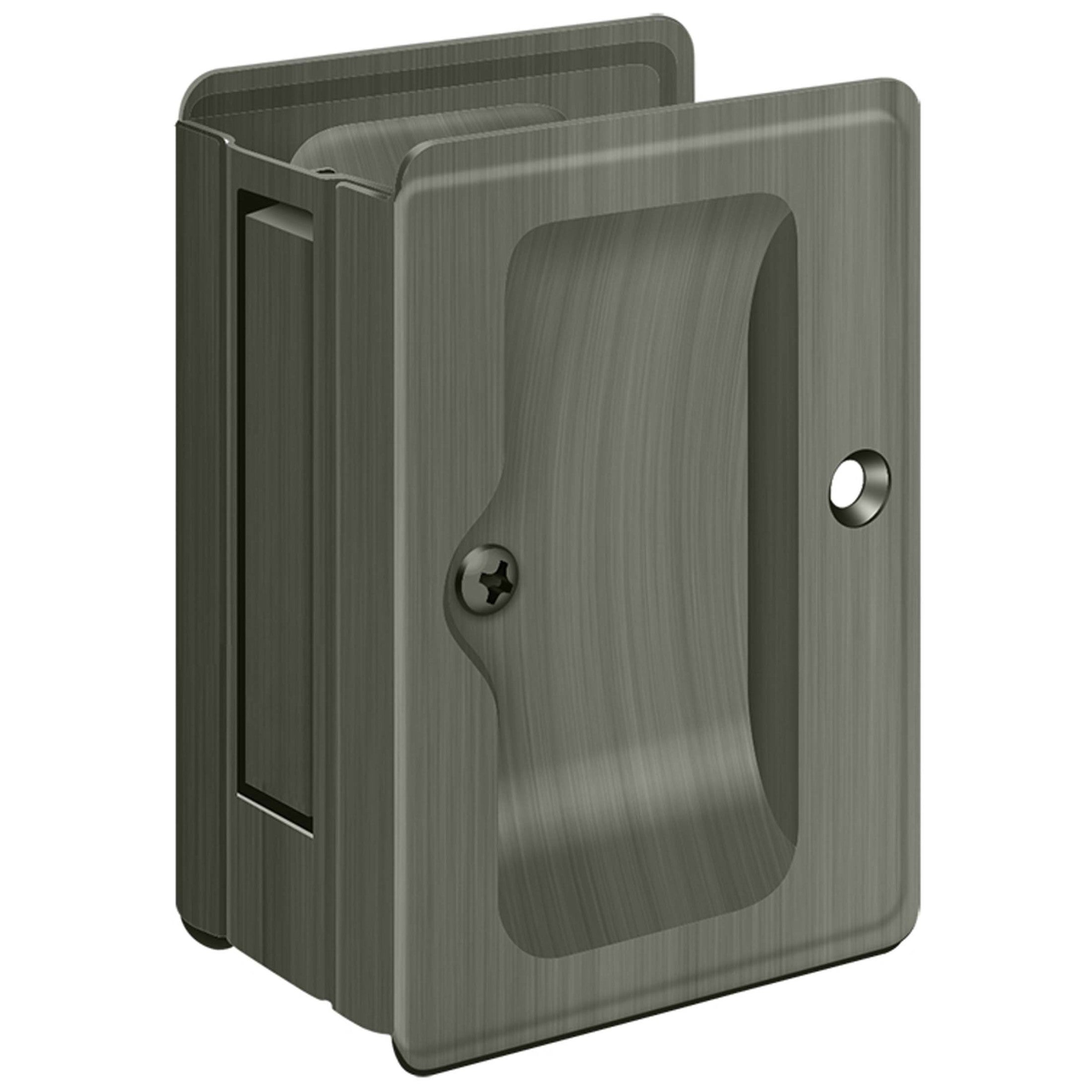 Deltana SDPA325U15A Adjustable 3 1/4-Inch x 2 1/4-Inch Passage HD Pocket Locks