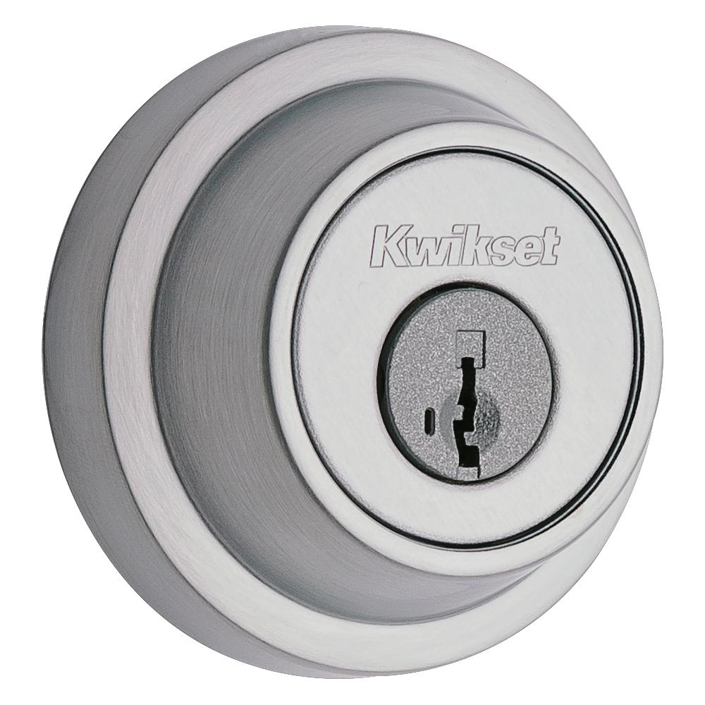 Kwikset Contemporary Single Cylinder Deadbolt Featuring Smartkey