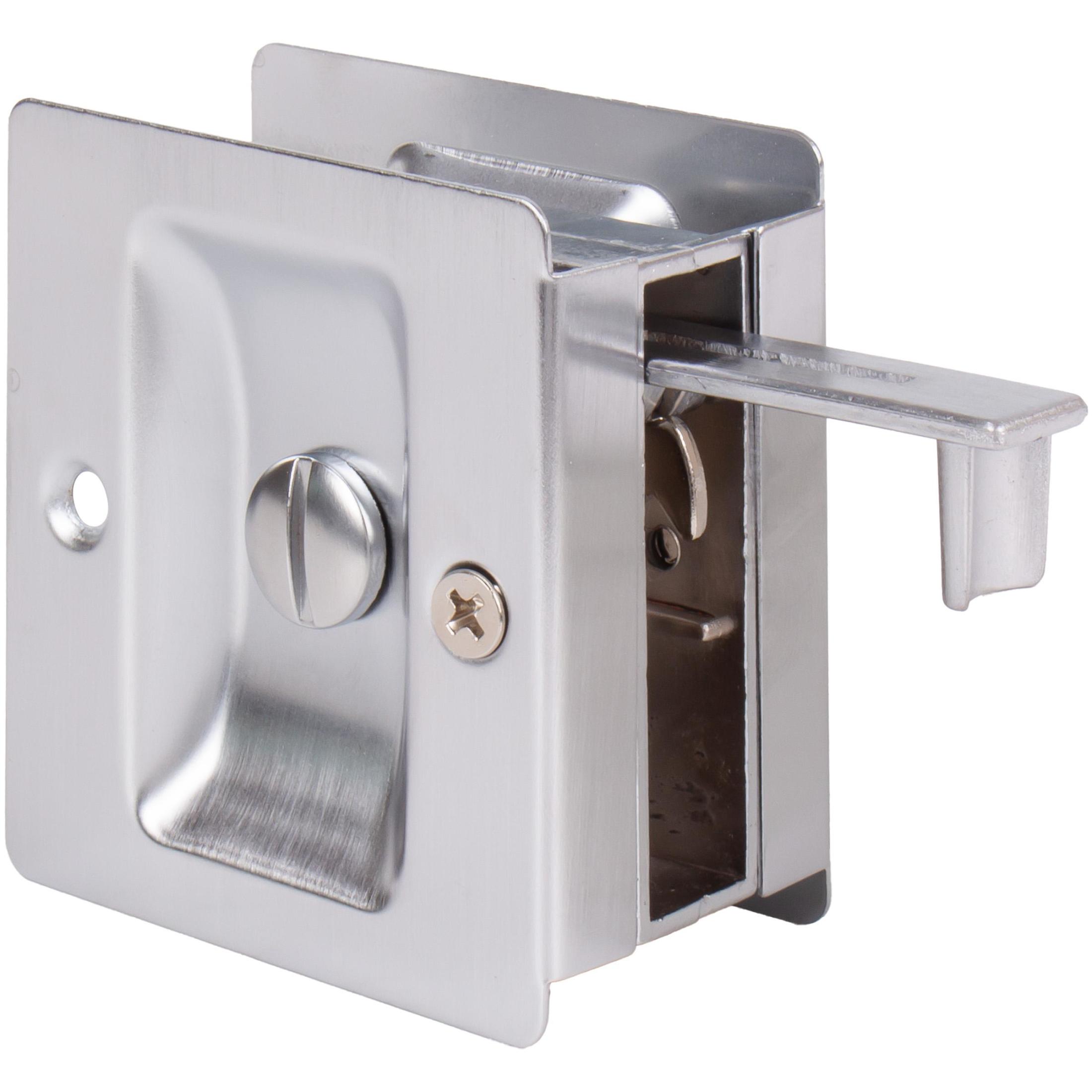 Premium Square Pocket Door Lock Privacy