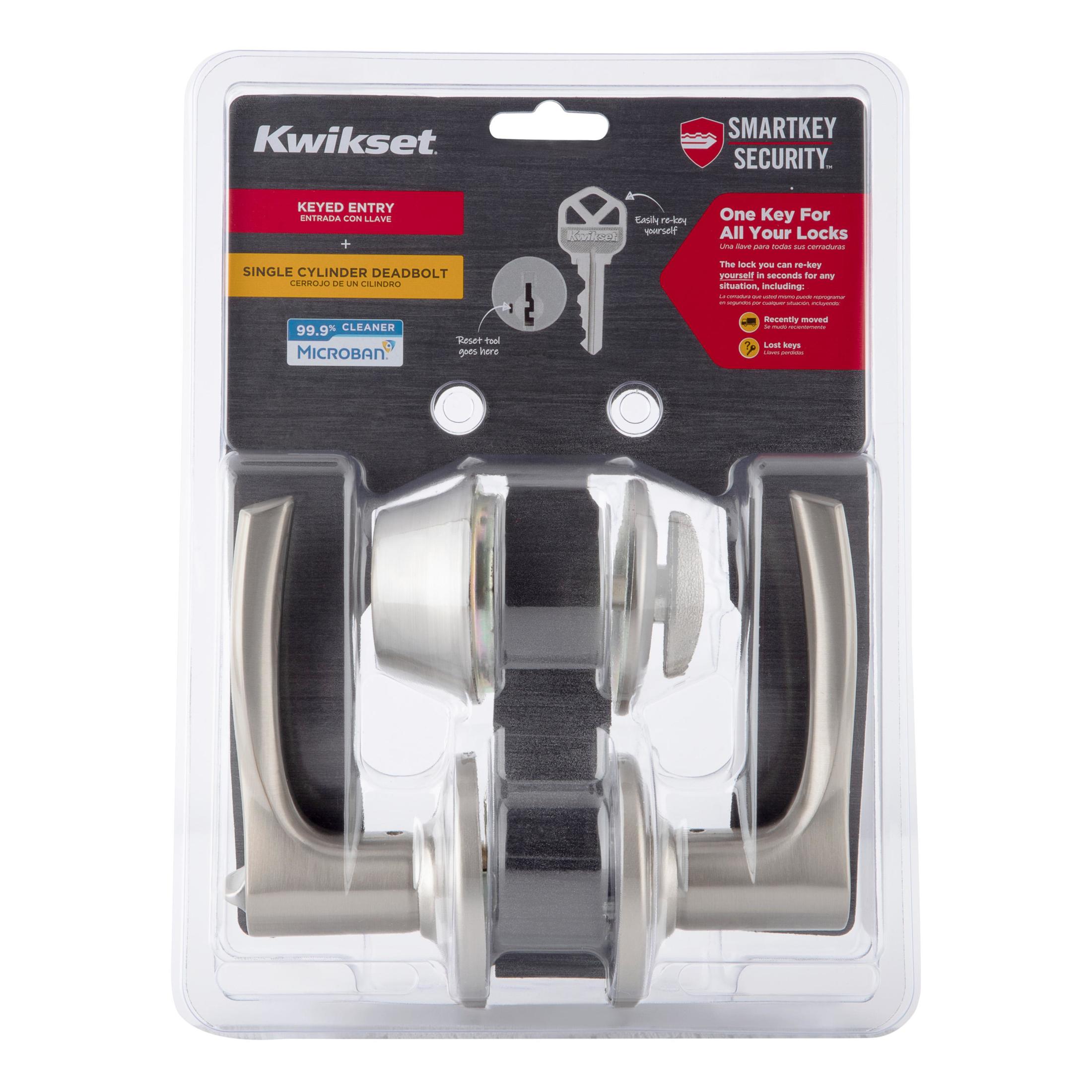690HYL 15 SMT CP K6 Henley Combo Pack - Satin Nickel