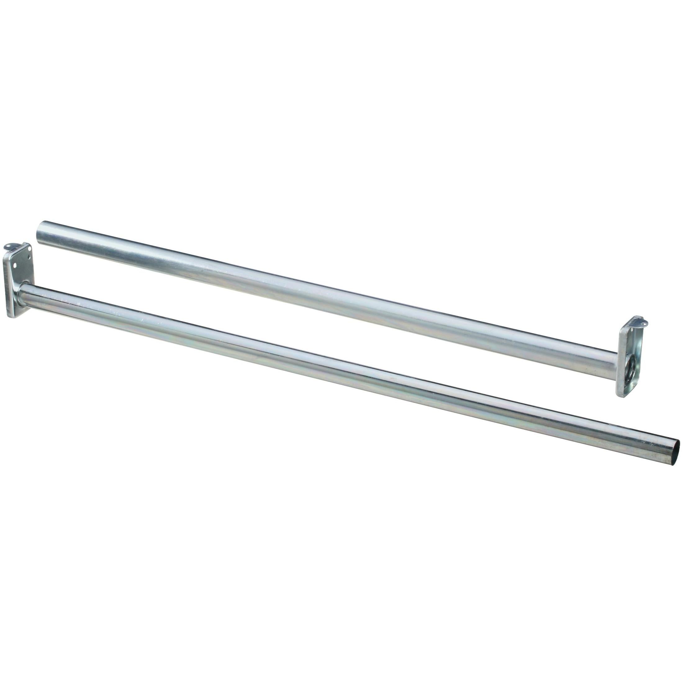 National Hardware - N189-639 V209 30" - 48" Adjustable Closet Rod - Bright Zinc