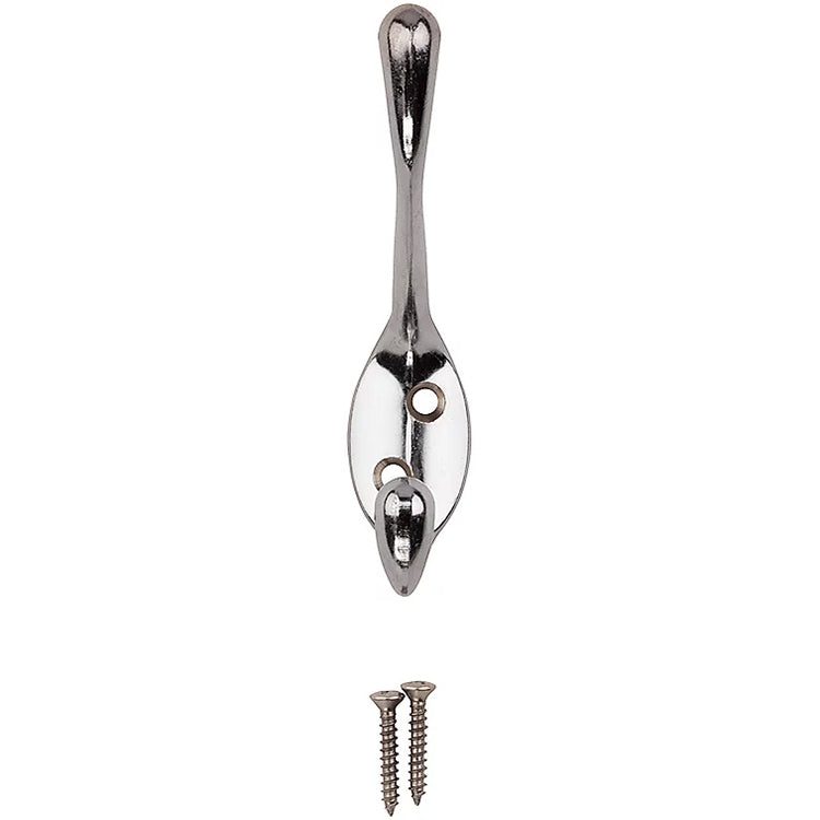V167 Heavy Duty Garment Hook - Nickel