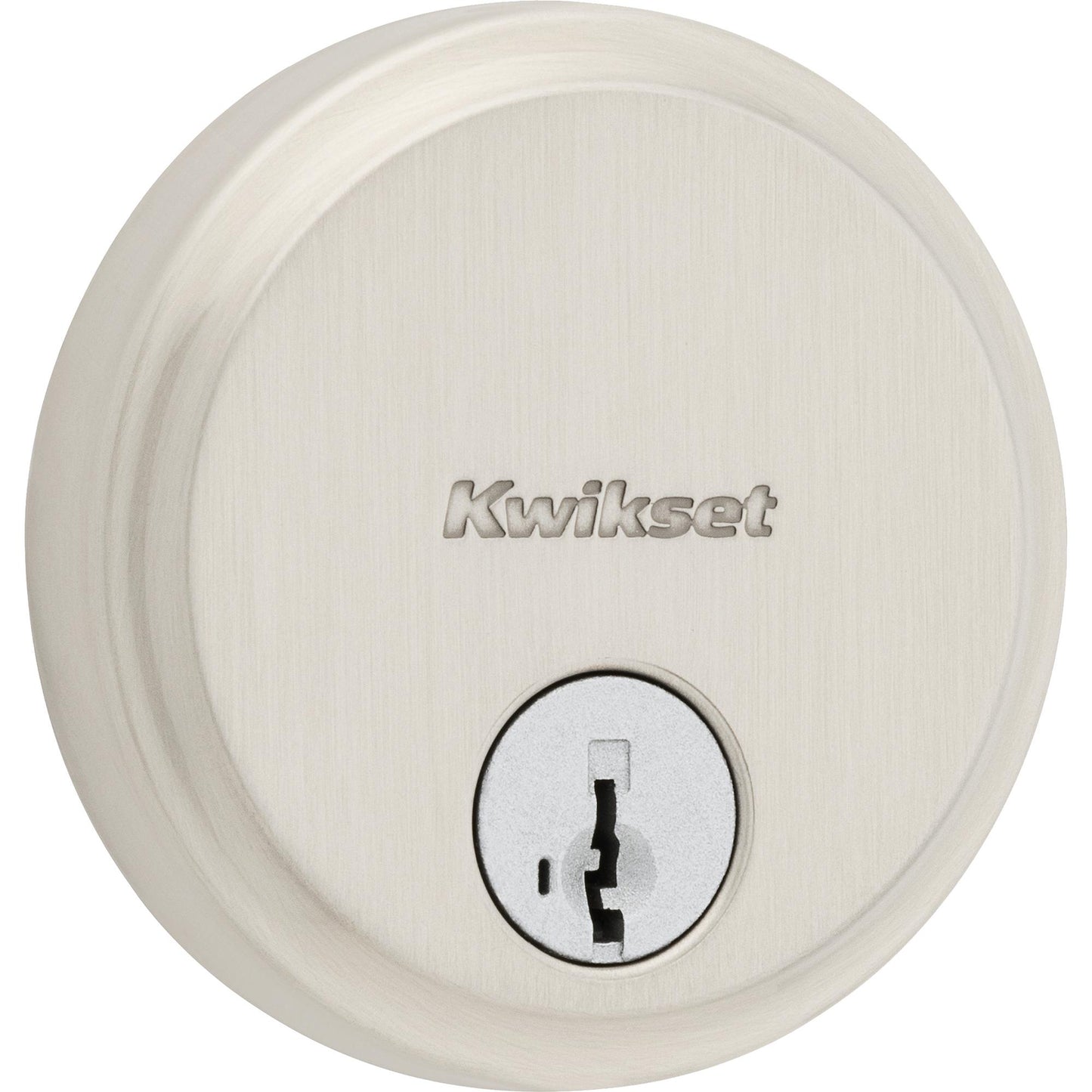 258 15 SMT 6AL STRKP K3 Hometown 1-Cyl Deadbolt - Satin Nickel