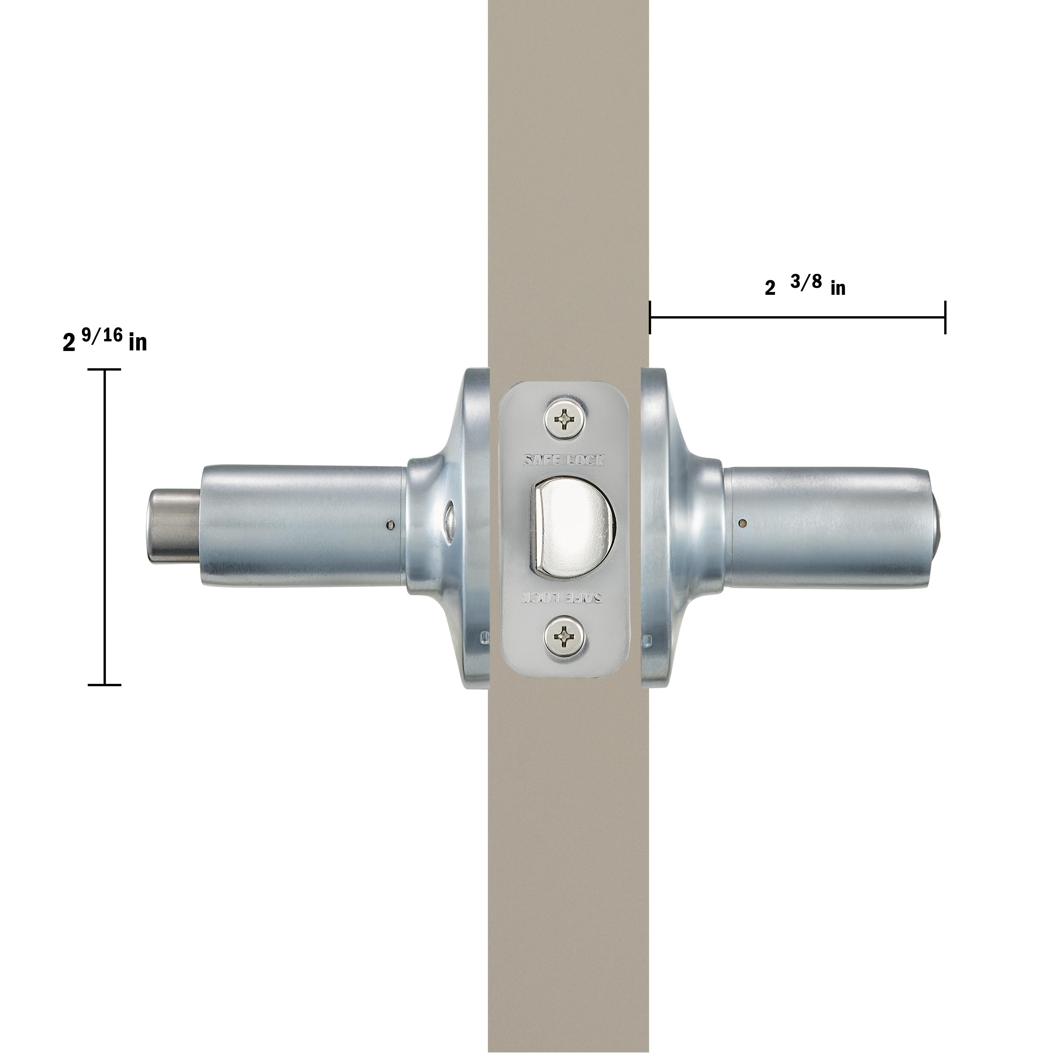 SL4000WI 26D 4AL RCS Winston Privacy - Satin Chrome