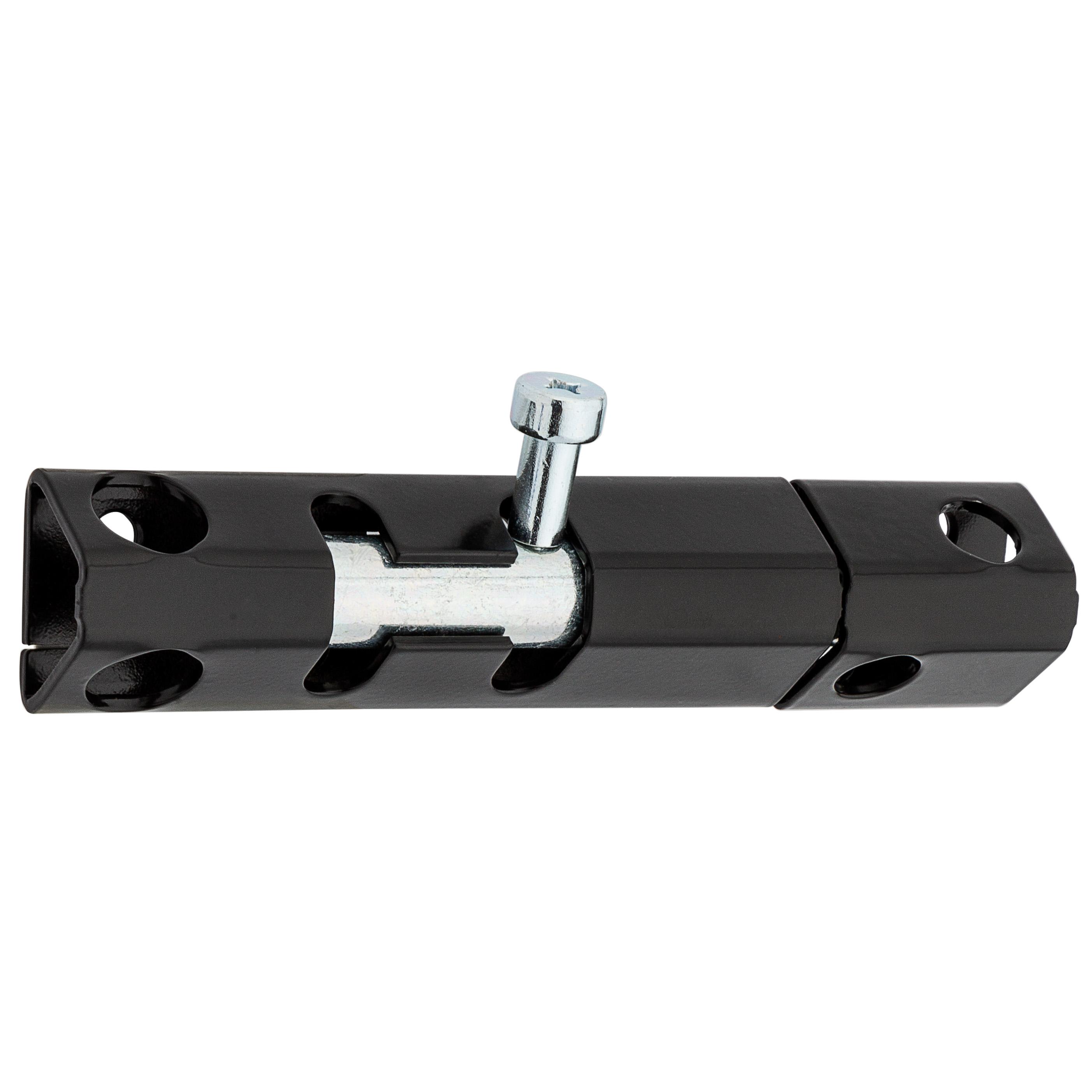 V1111 6" Lockable Security Bolt - Black