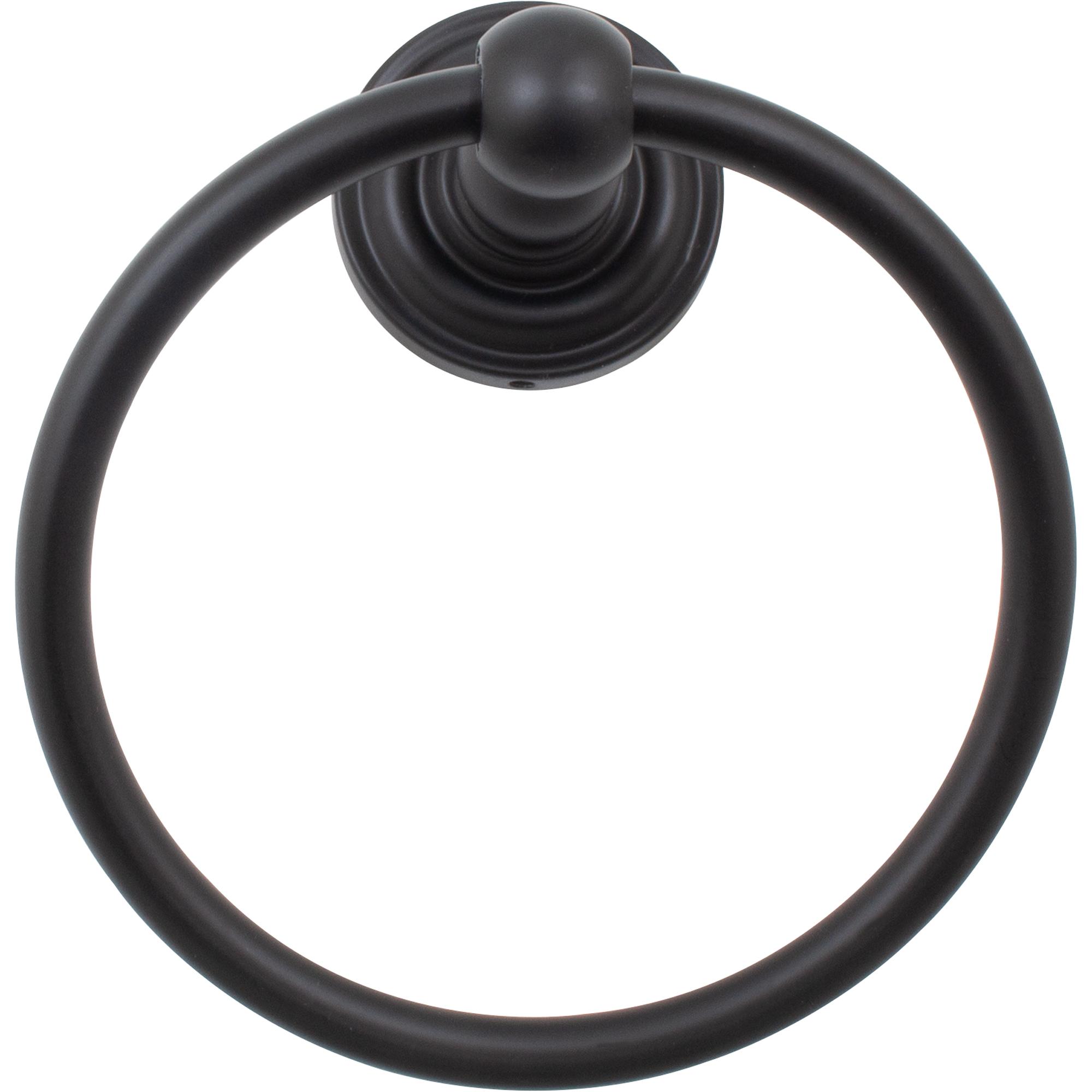 Charlotte Towel Ring - Matte Black
