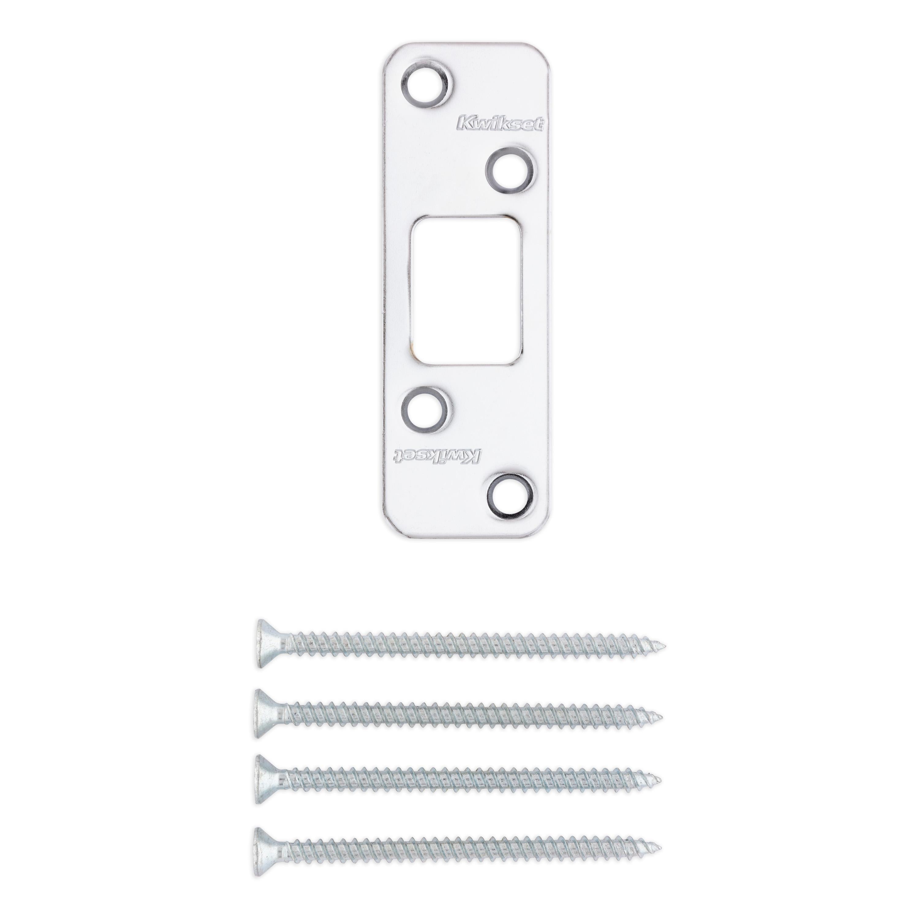 83223-020 3-5/8" x 1-1/4" RC Deadbolt Strike - Polished Chrome