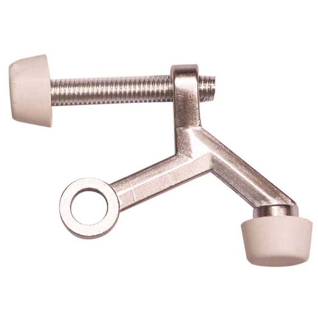 Hinge Pin Door Stop - Satin Chrome