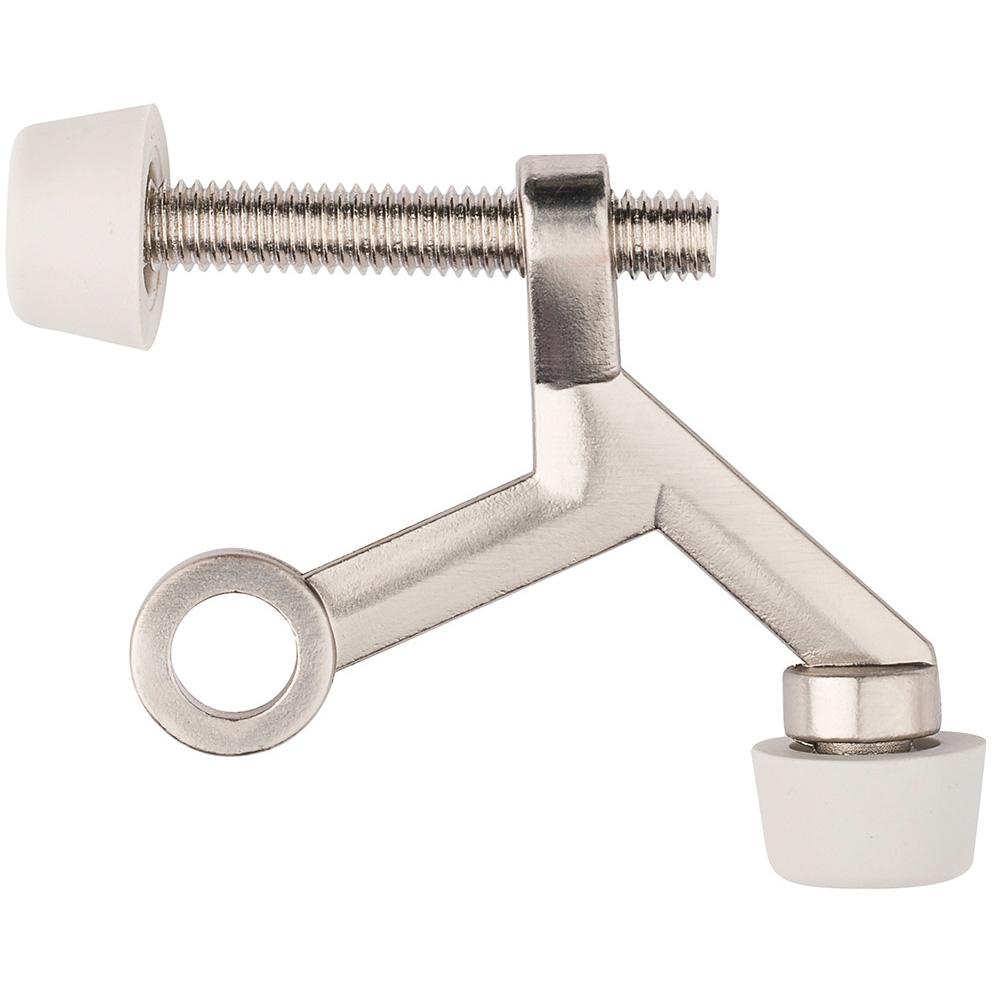 Hinge Pin Door Stop - Satin Nickel