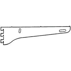BK-0101 11" Fast Mount Single Bracket - Galvanized