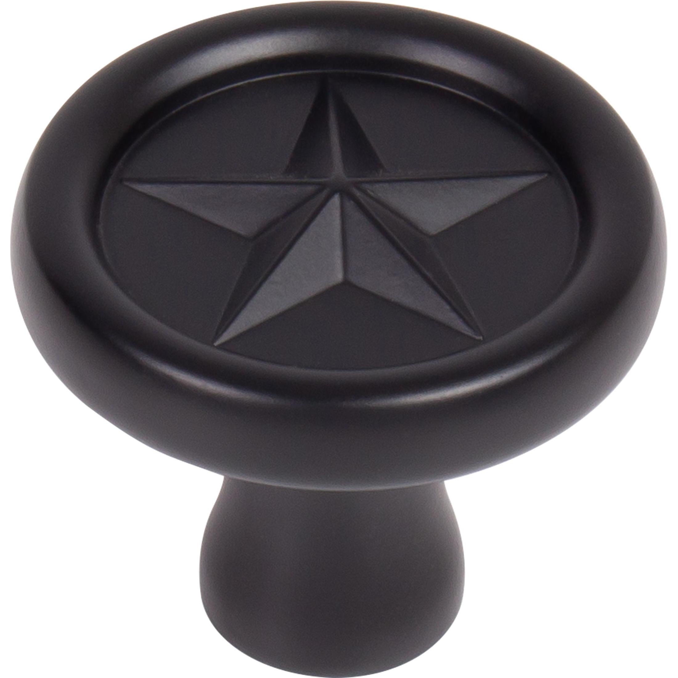 Texas Star Cabinet Knob and Pull