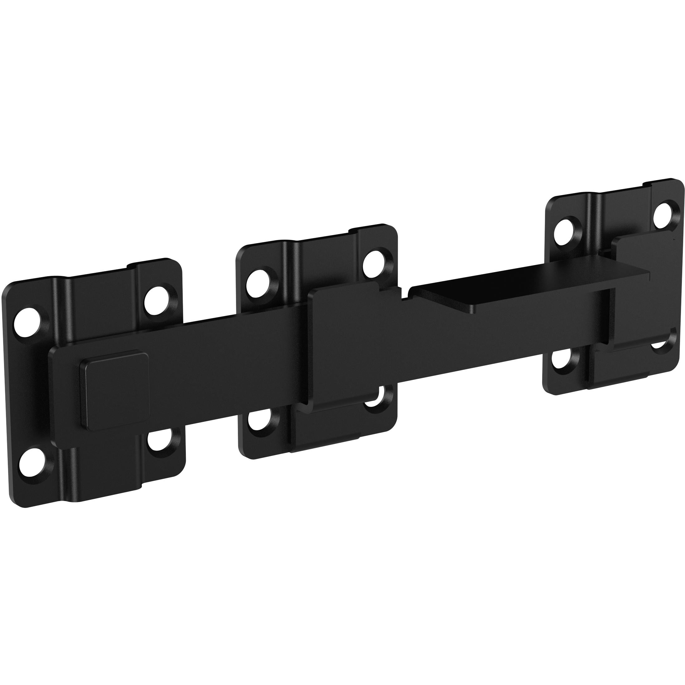 V1108 Modern Drop Bar Latch - Black