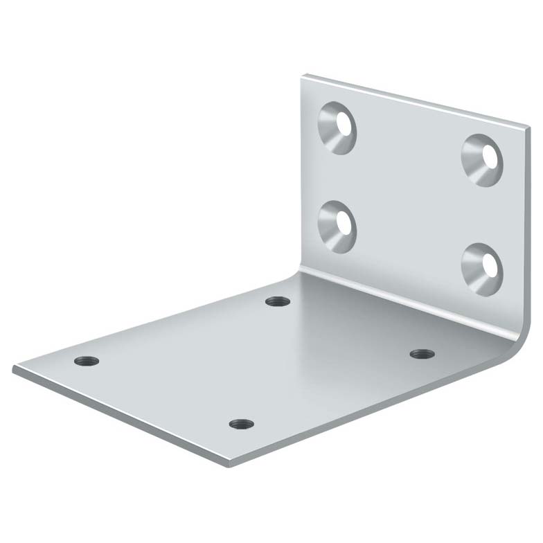Deltana JB-DASH95U26 Jamb Bracket for Double Acting Floor Hinge - Polished Chrome