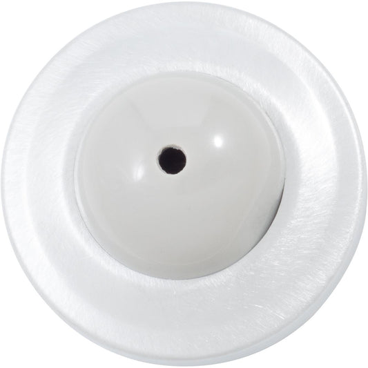 Stone Harbor Hardware Convex Wall Door Stop, 2-1/4 Inches, Satin Chrome