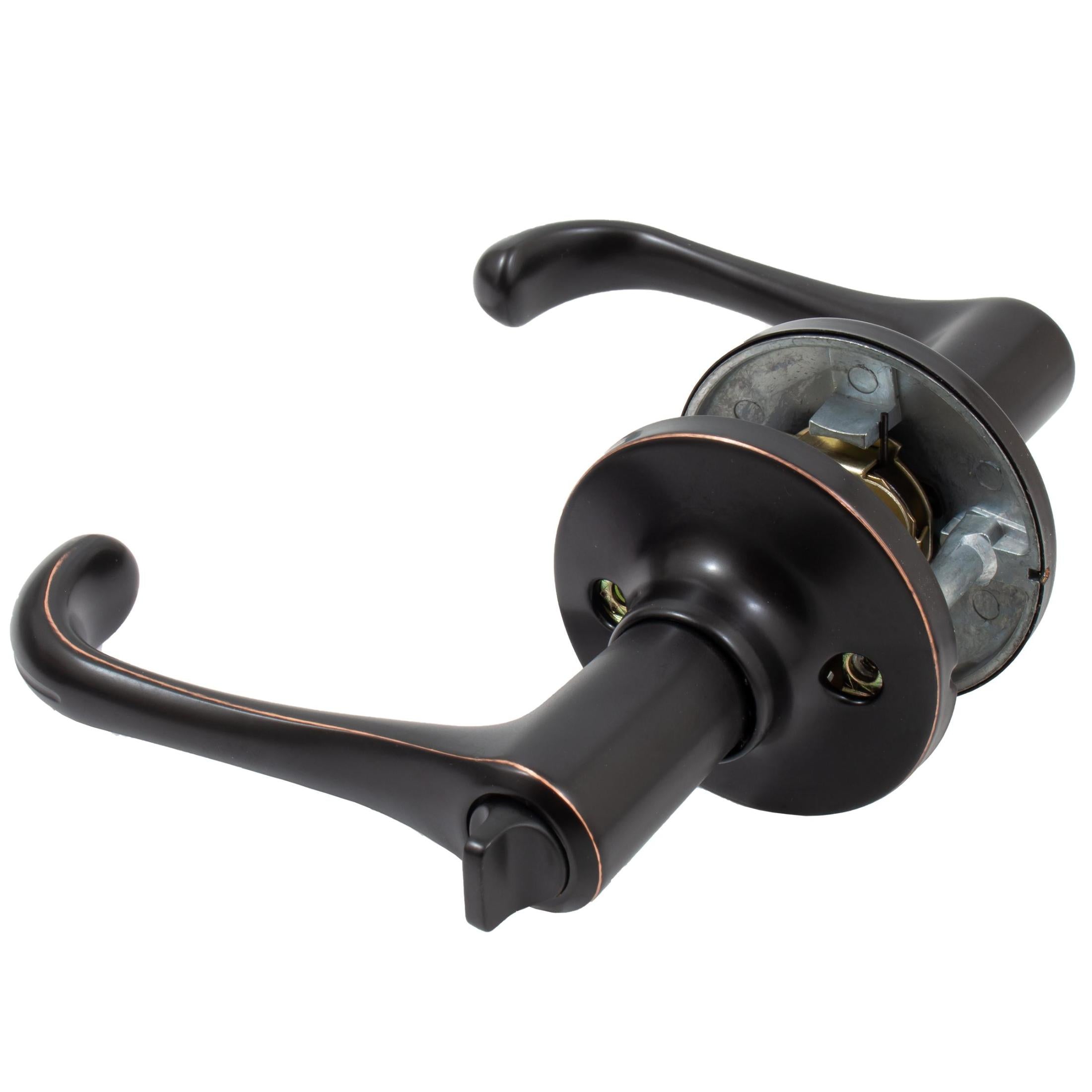 Memphis Door Lever Vintage Bronze
