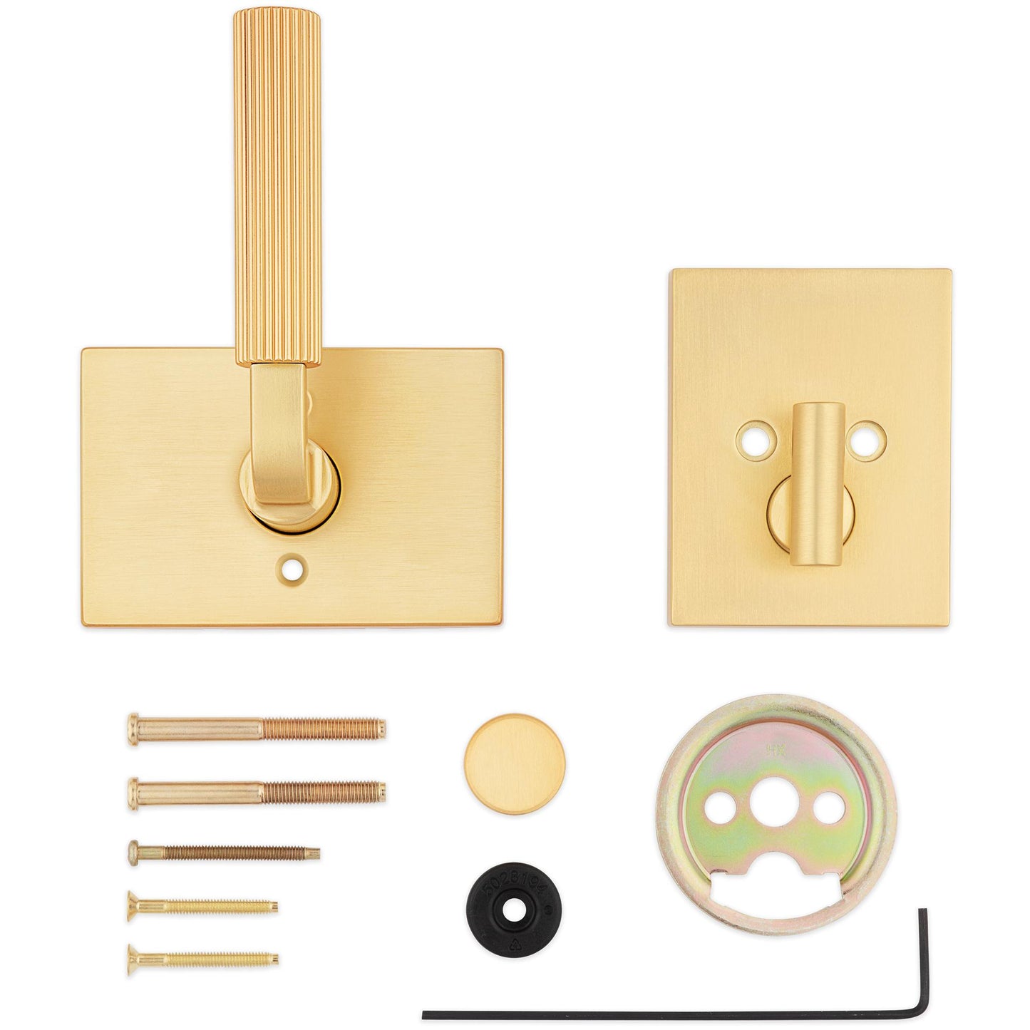 971MAL RCT 4 Mirada Trim Pack for 818 Handlesets - Satin Brass