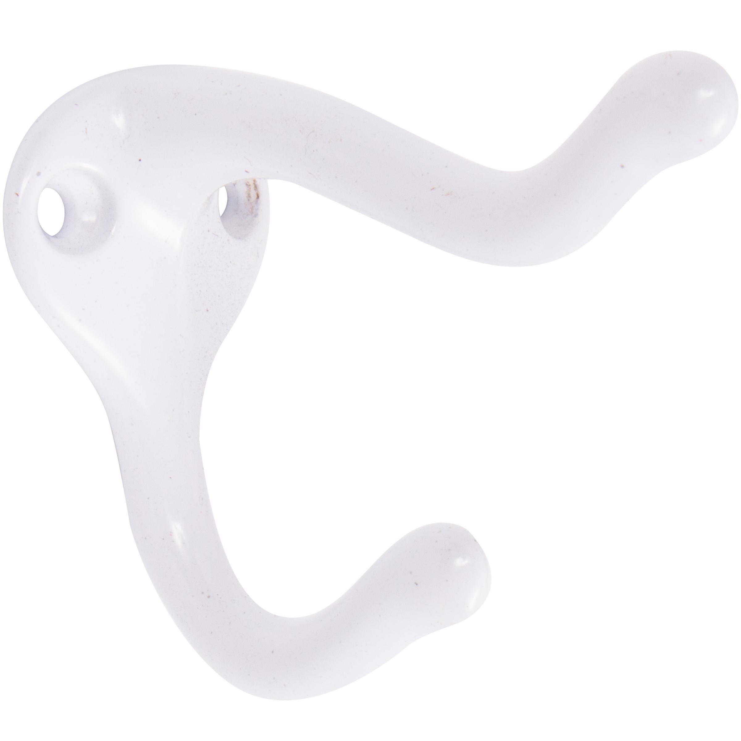 571AW Coat & Hat Hook - White