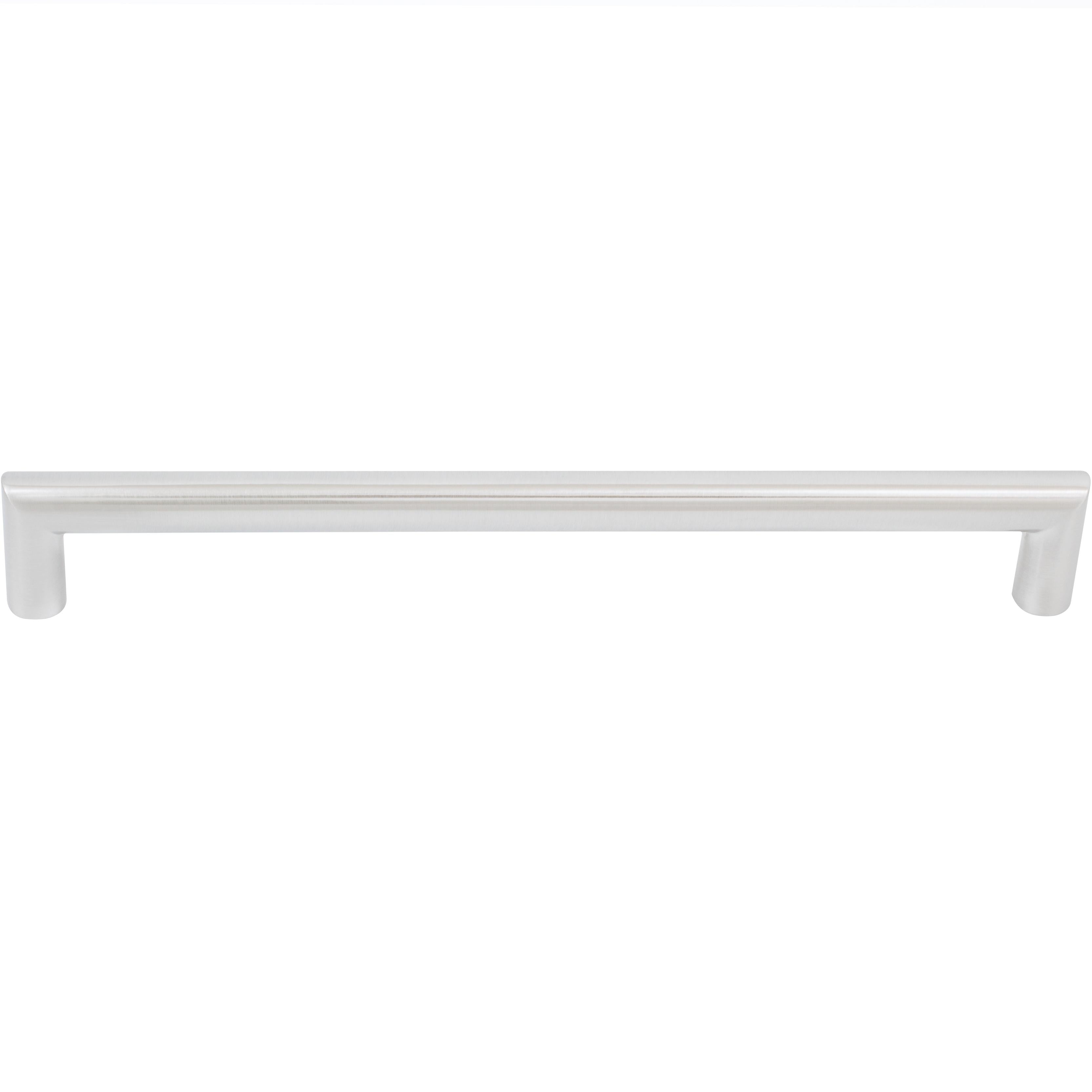 Stone Harbor Hardware Contemporary Round Cabinet Pull, 192 Millimeters, Zinc Base Material, Satin Nickel